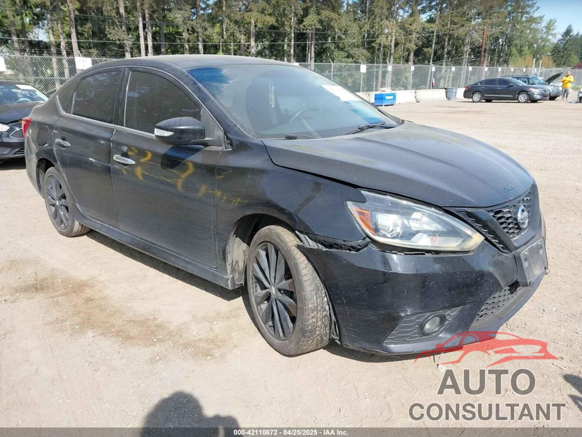 NISSAN SENTRA 2018 - 3N1AB7AP2JY287421