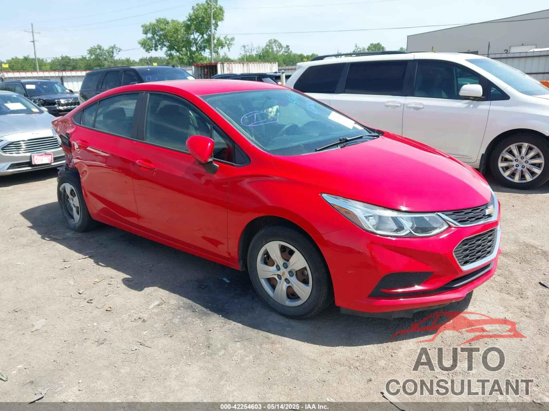 CHEVROLET CRUZE 2016 - 1G1BB5SM6G7270733