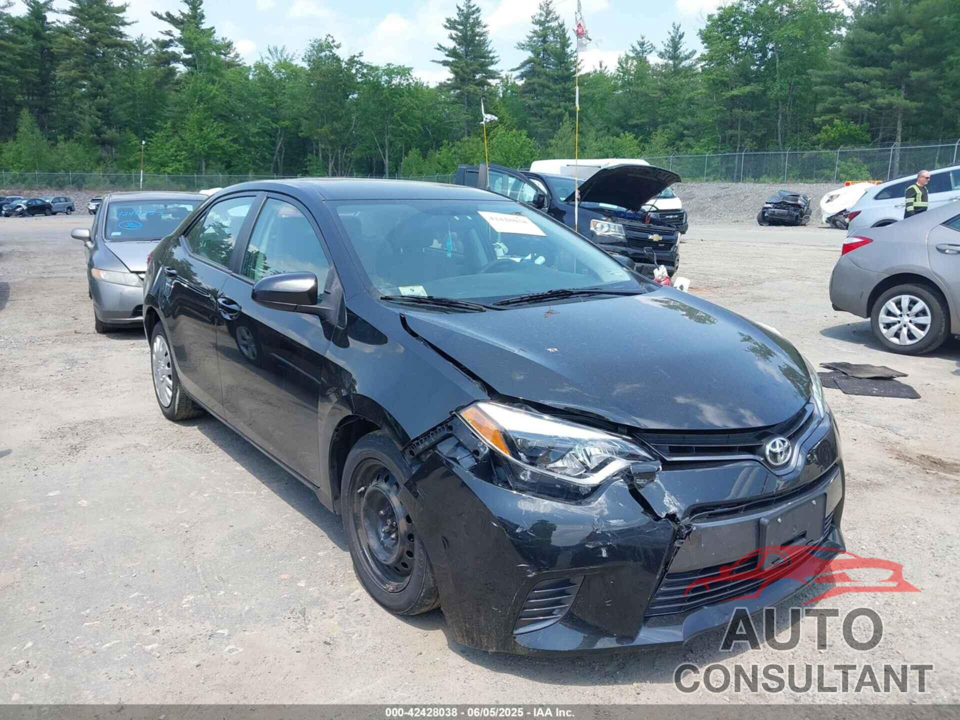 TOYOTA COROLLA 2015 - 2T1BURHE4FC262894