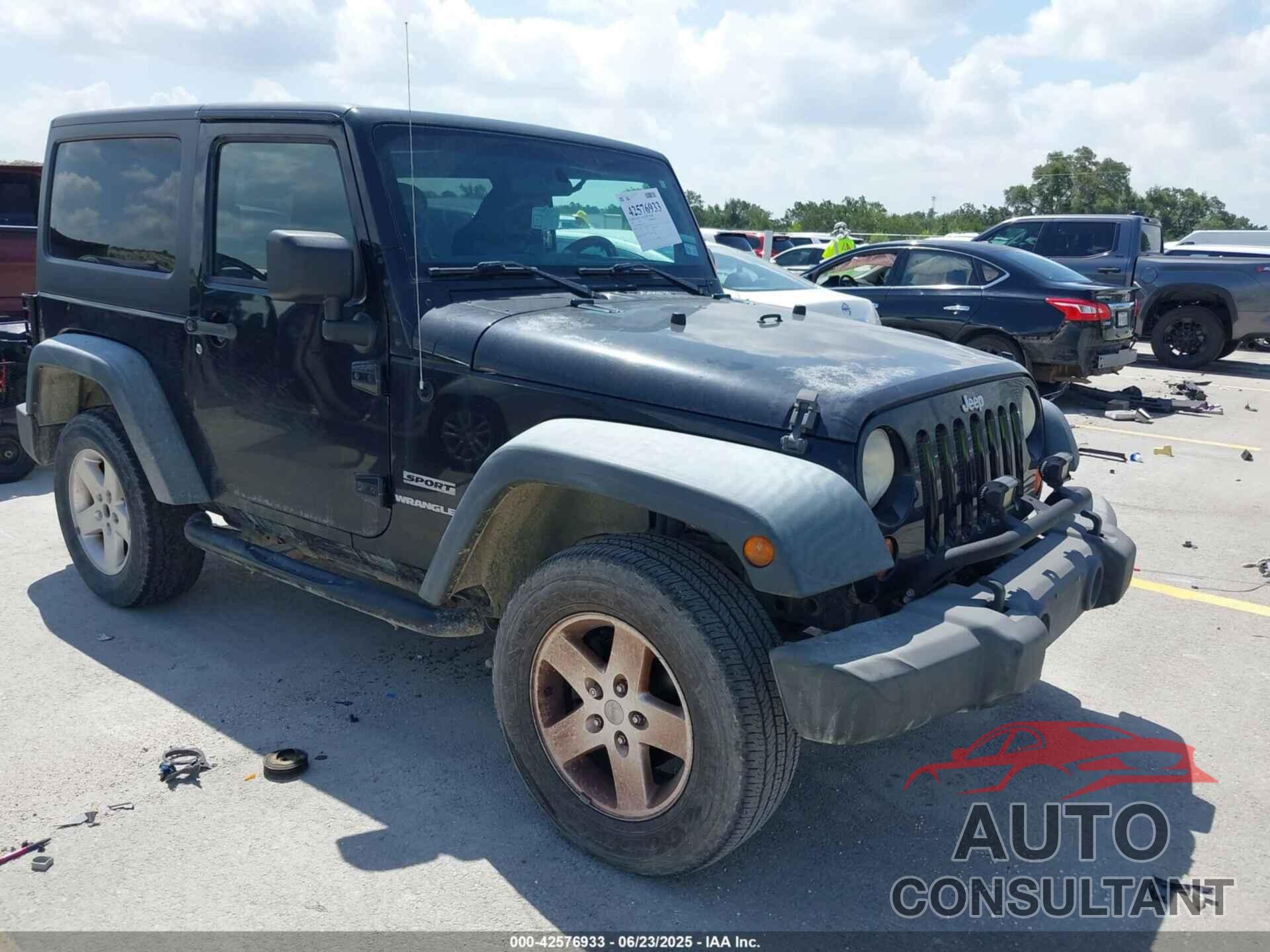 JEEP WRANGLER 2012 - 1C4AJWAG8CL217928