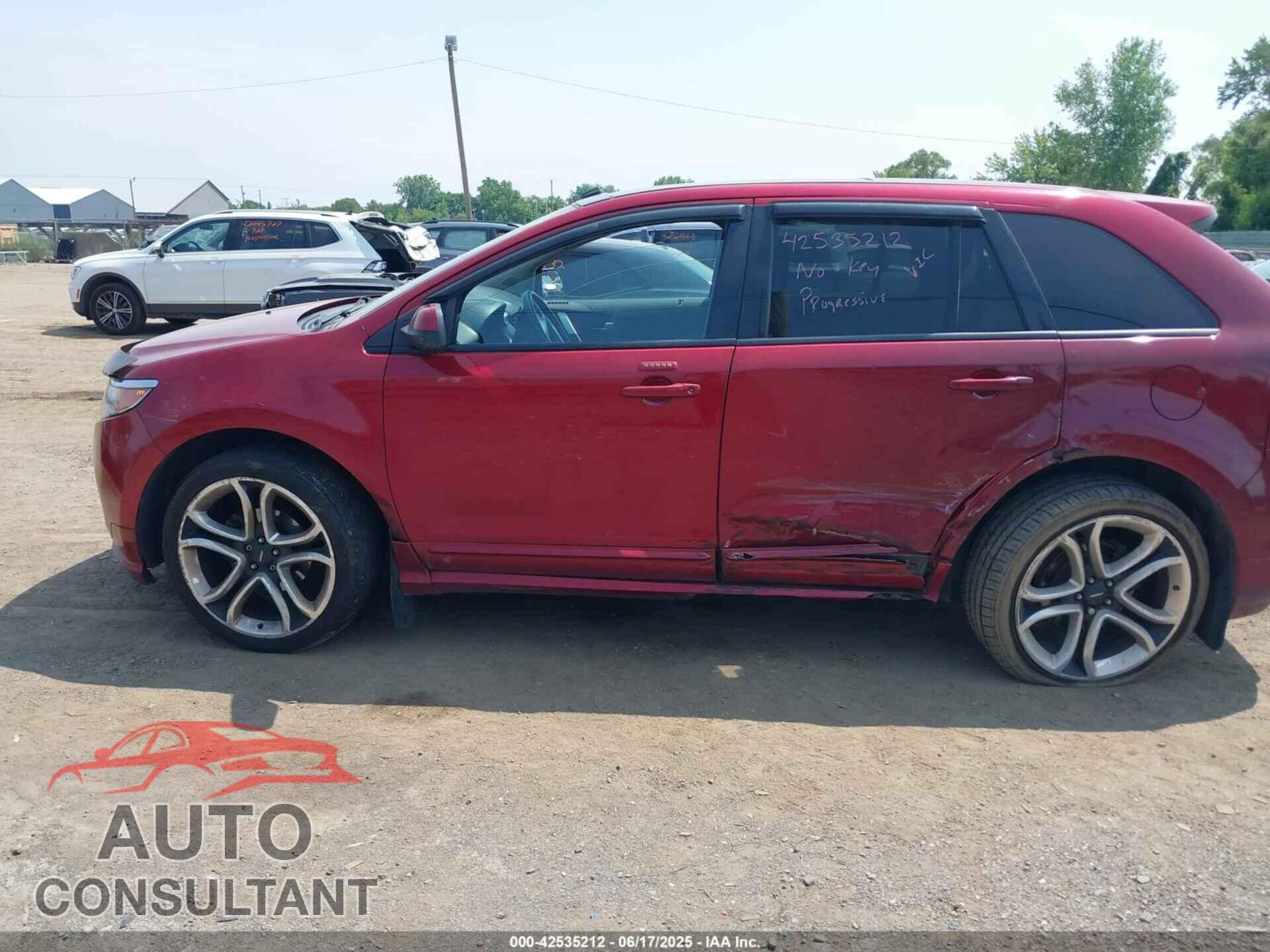 FORD EDGE 2013 - 2FMDK4AK2DBA11908