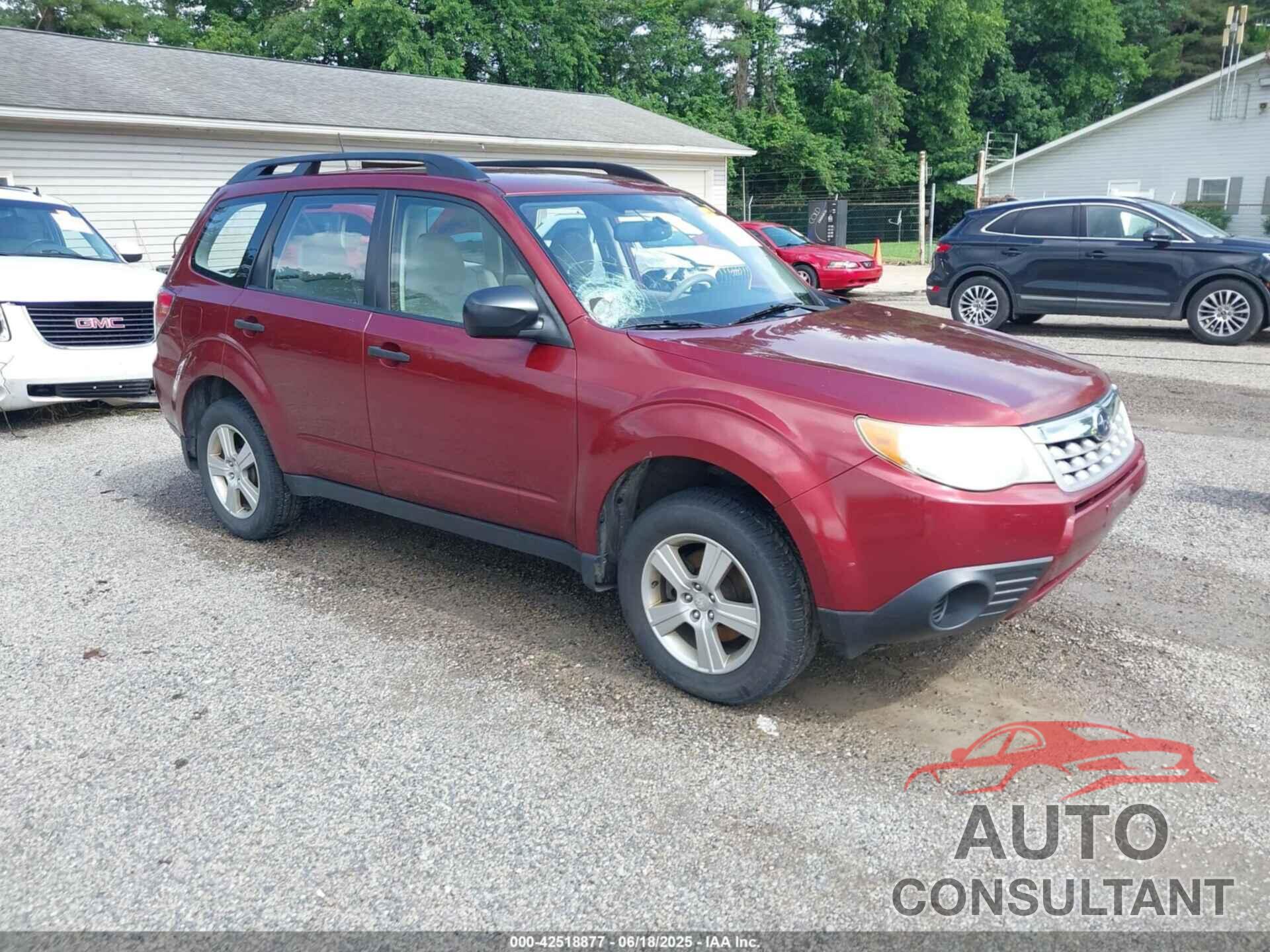 SUBARU FORESTER 2012 - JF2SHBBC2CH458652
