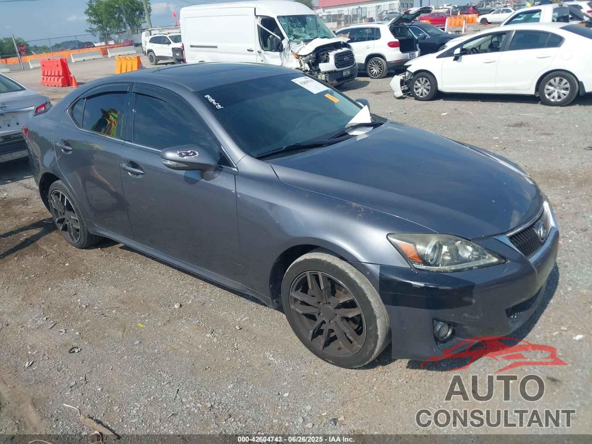 LEXUS IS 250 2012 - JTHCF5C22C5056873