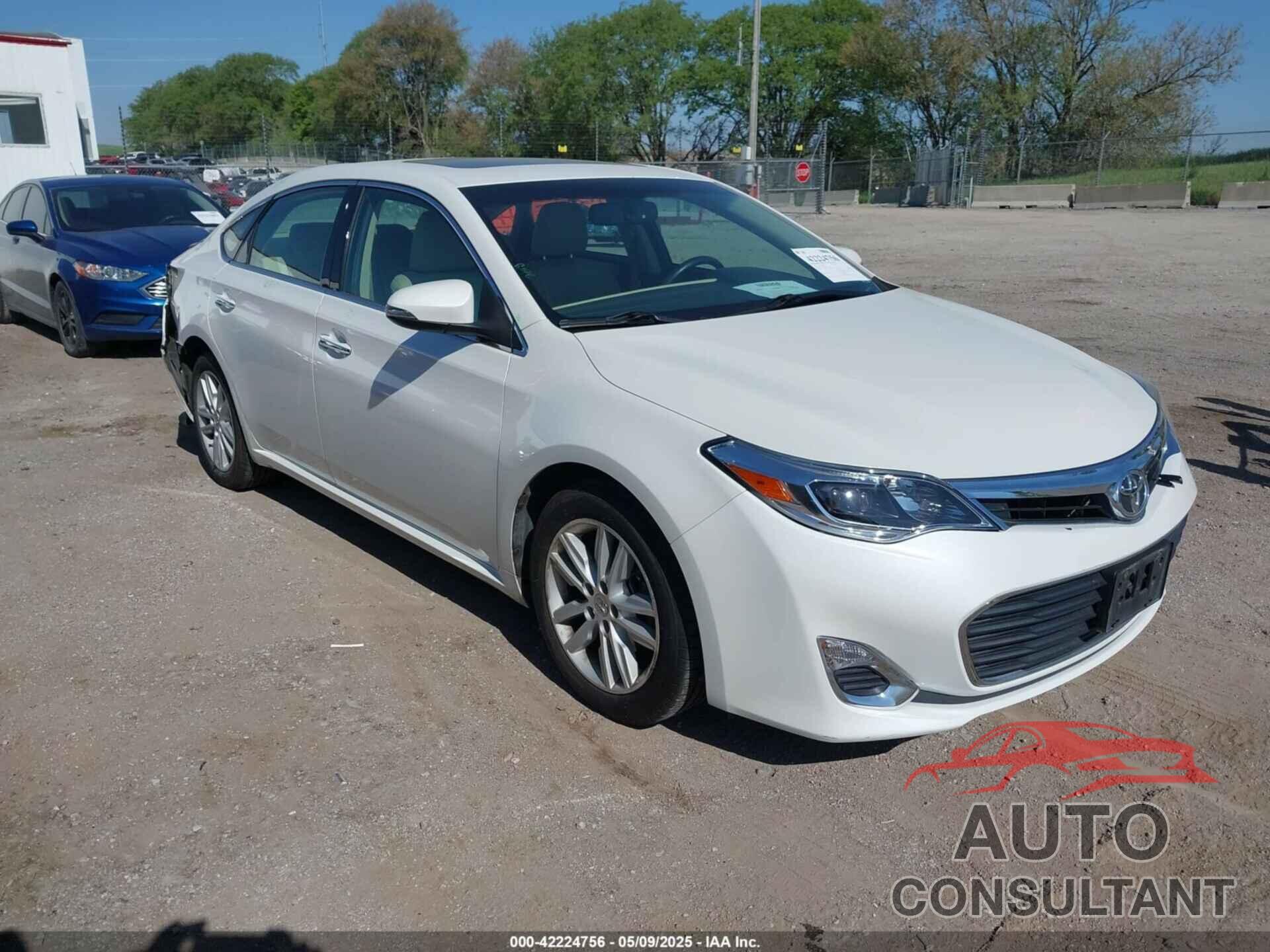 TOYOTA AVALON 2013 - 4T1BK1EB6DU038054
