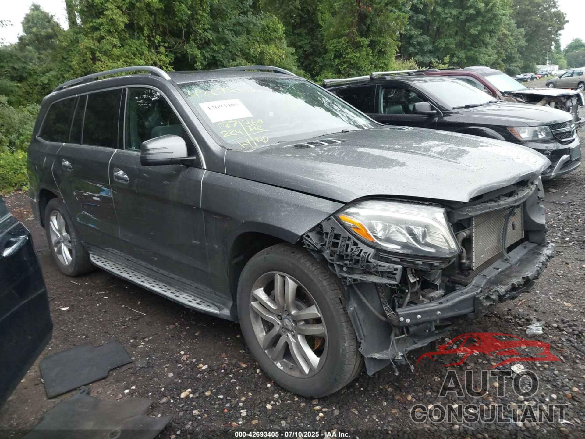 MERCEDES-BENZ GLS 450 2017 - 4JGDF6EE7HA838230