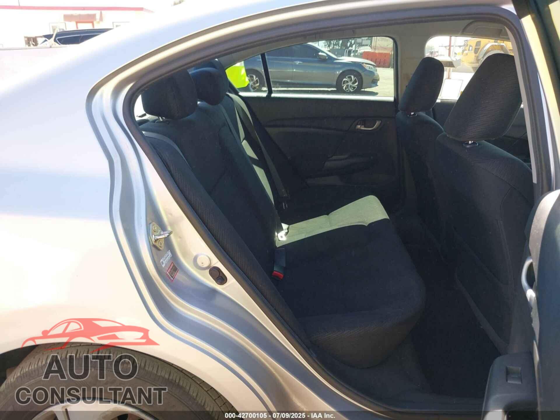 HONDA CIVIC 2013 - 19XFB2F59DE205400