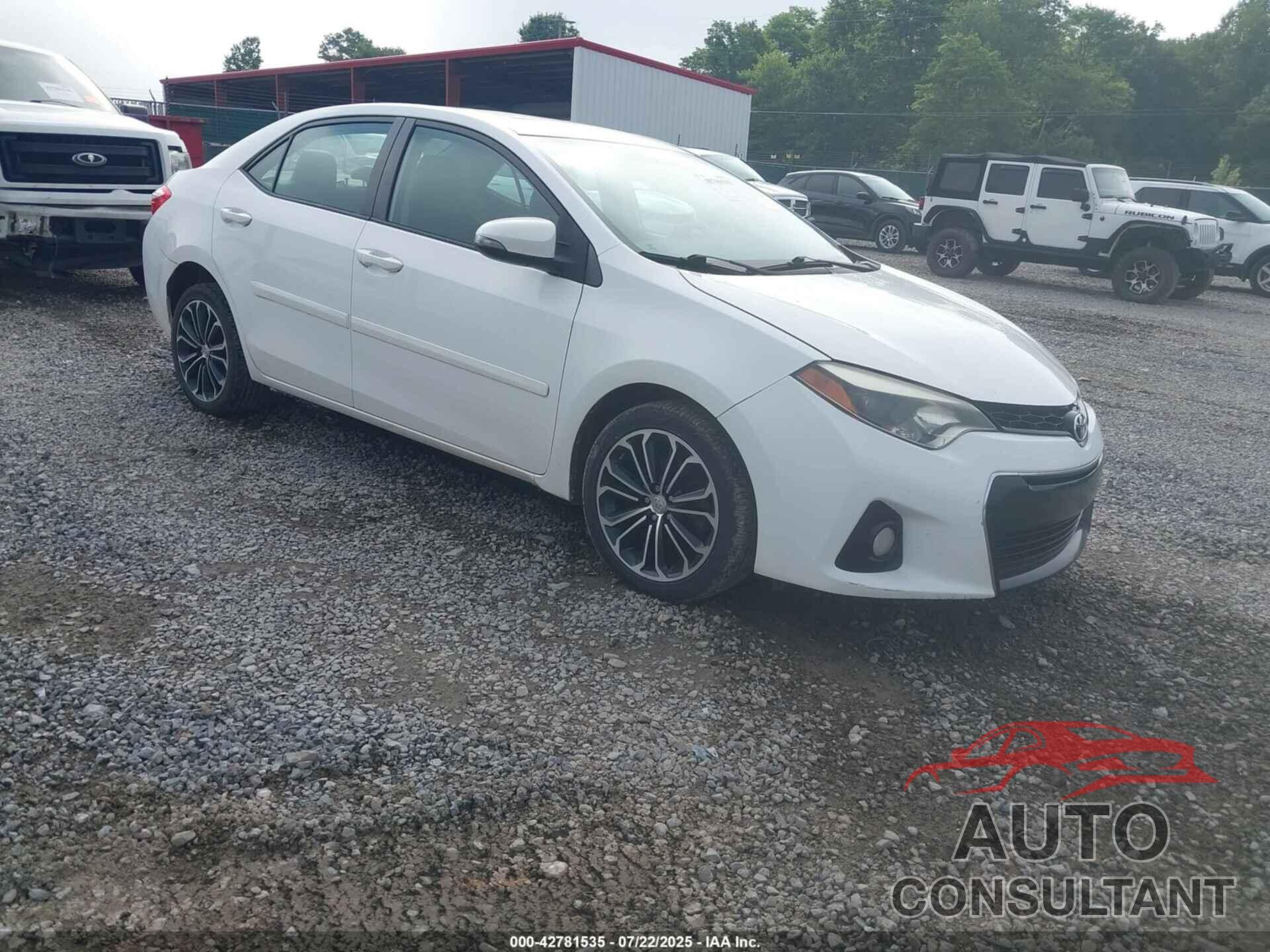 TOYOTA COROLLA 2014 - 2T1BURHE0EC112912