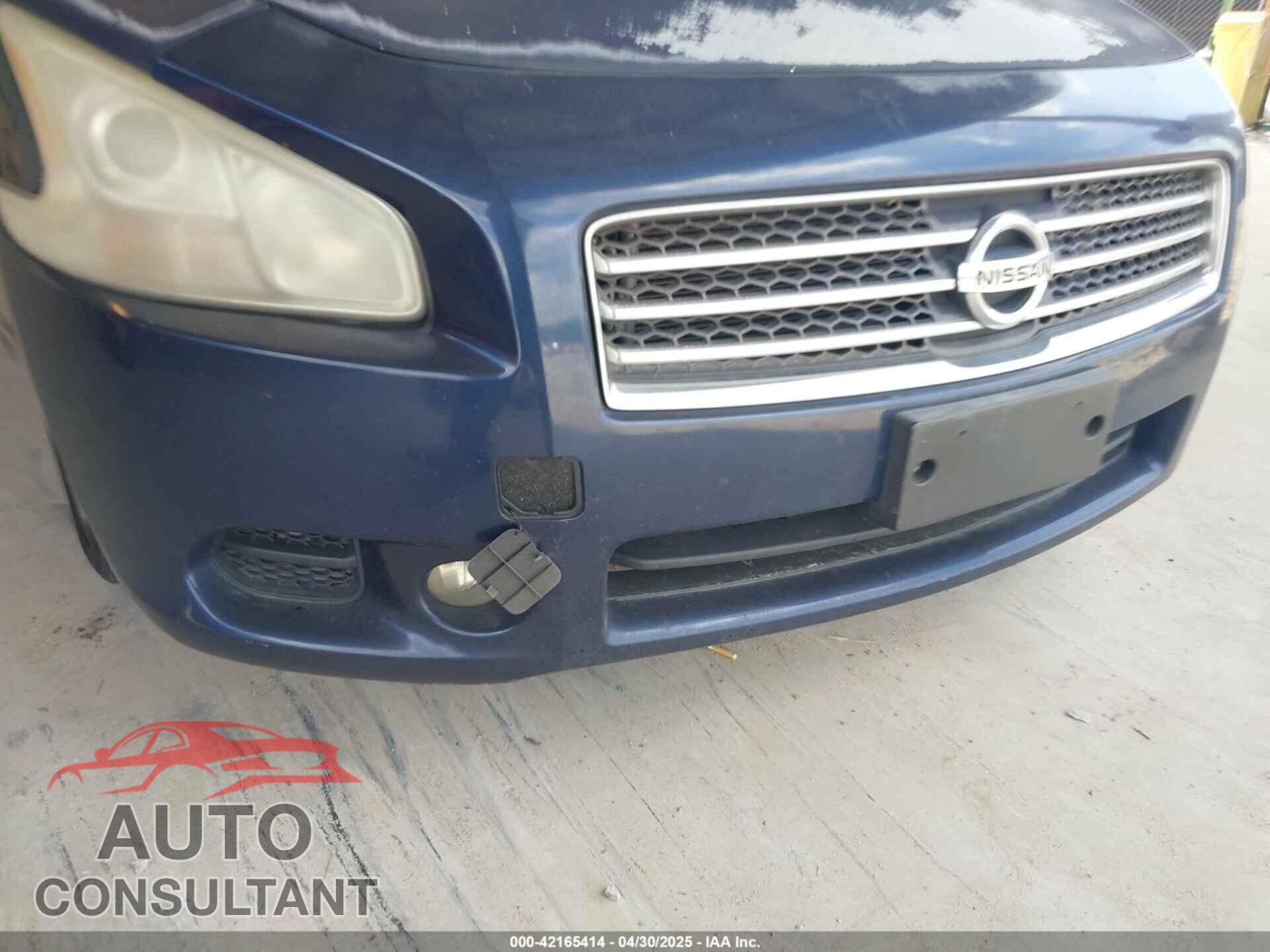 NISSAN MAXIMA 2009 - 1N4AA51E59C812615