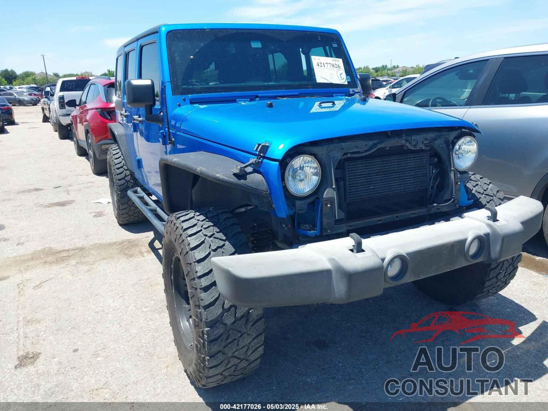 JEEP WRANGLER UNLIMITED 2016 - 1C4BJWDG2GL296485