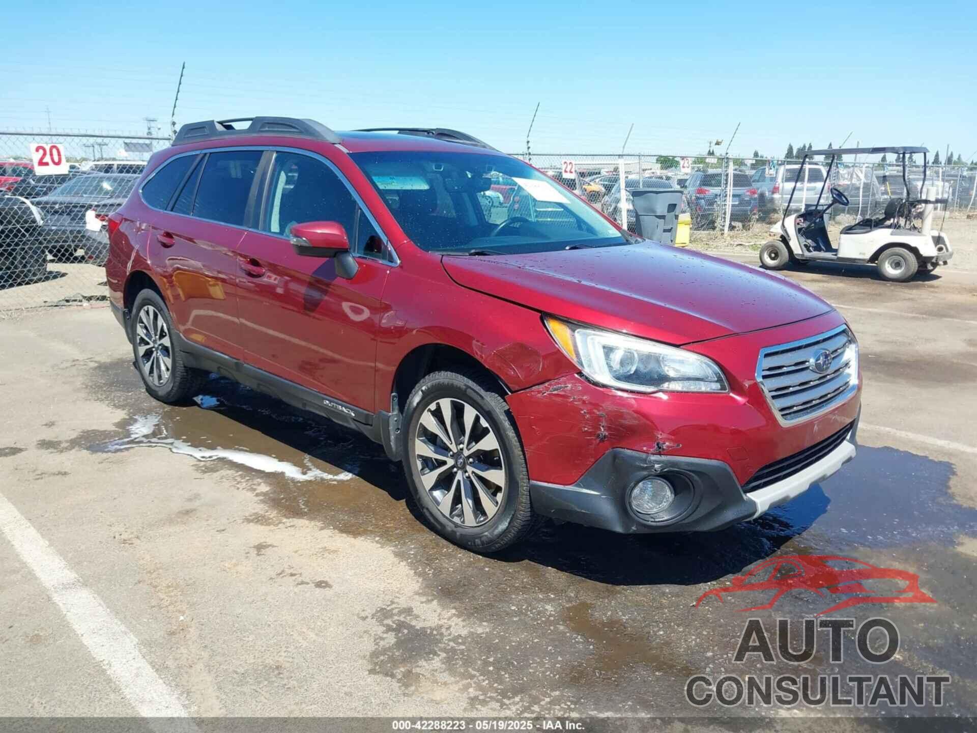 SUBARU OUTBACK 2017 - 4S4BSENC1H3397324