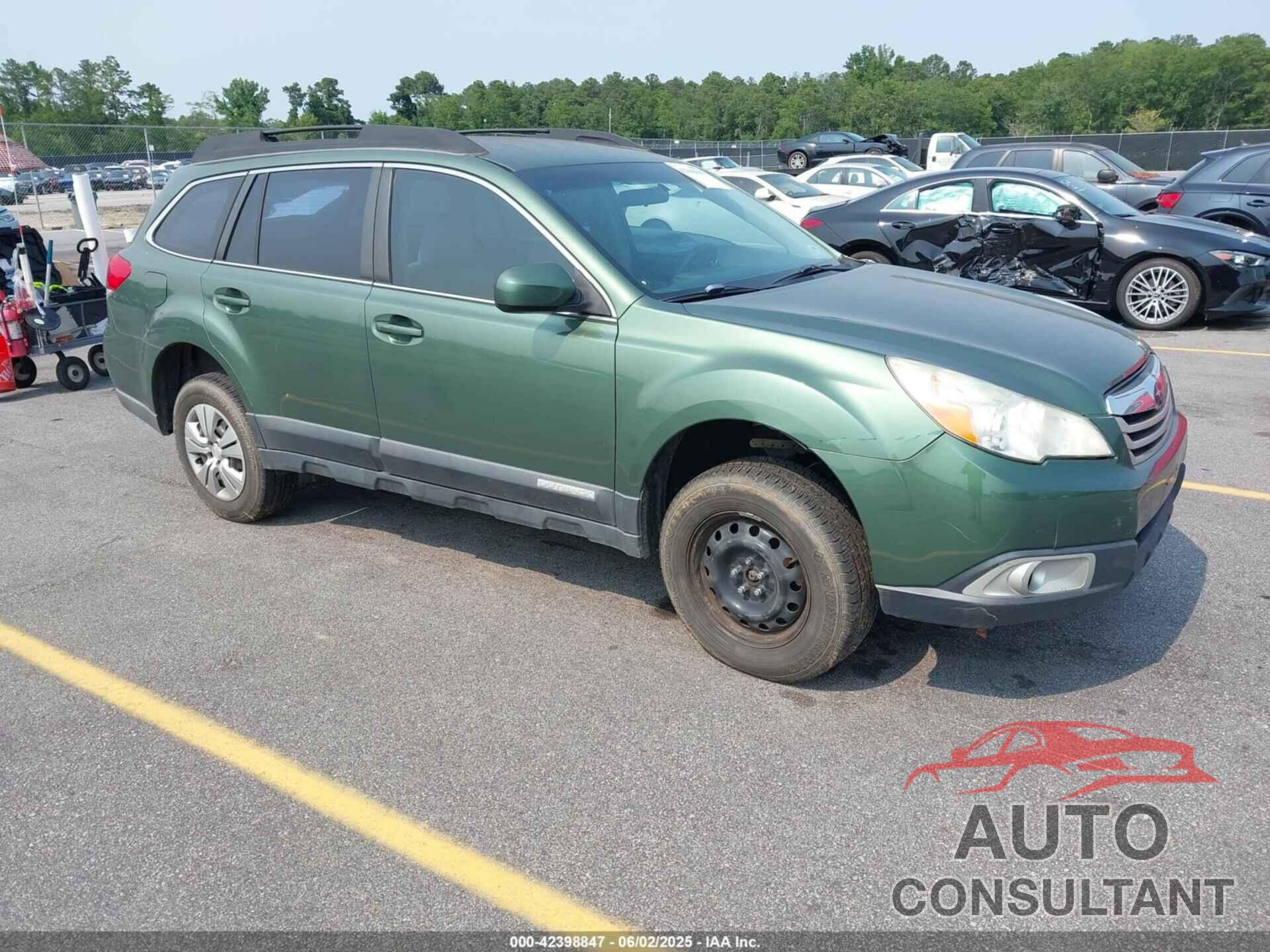 SUBARU OUTBACK 2012 - 4S4BRBAC6C3280279