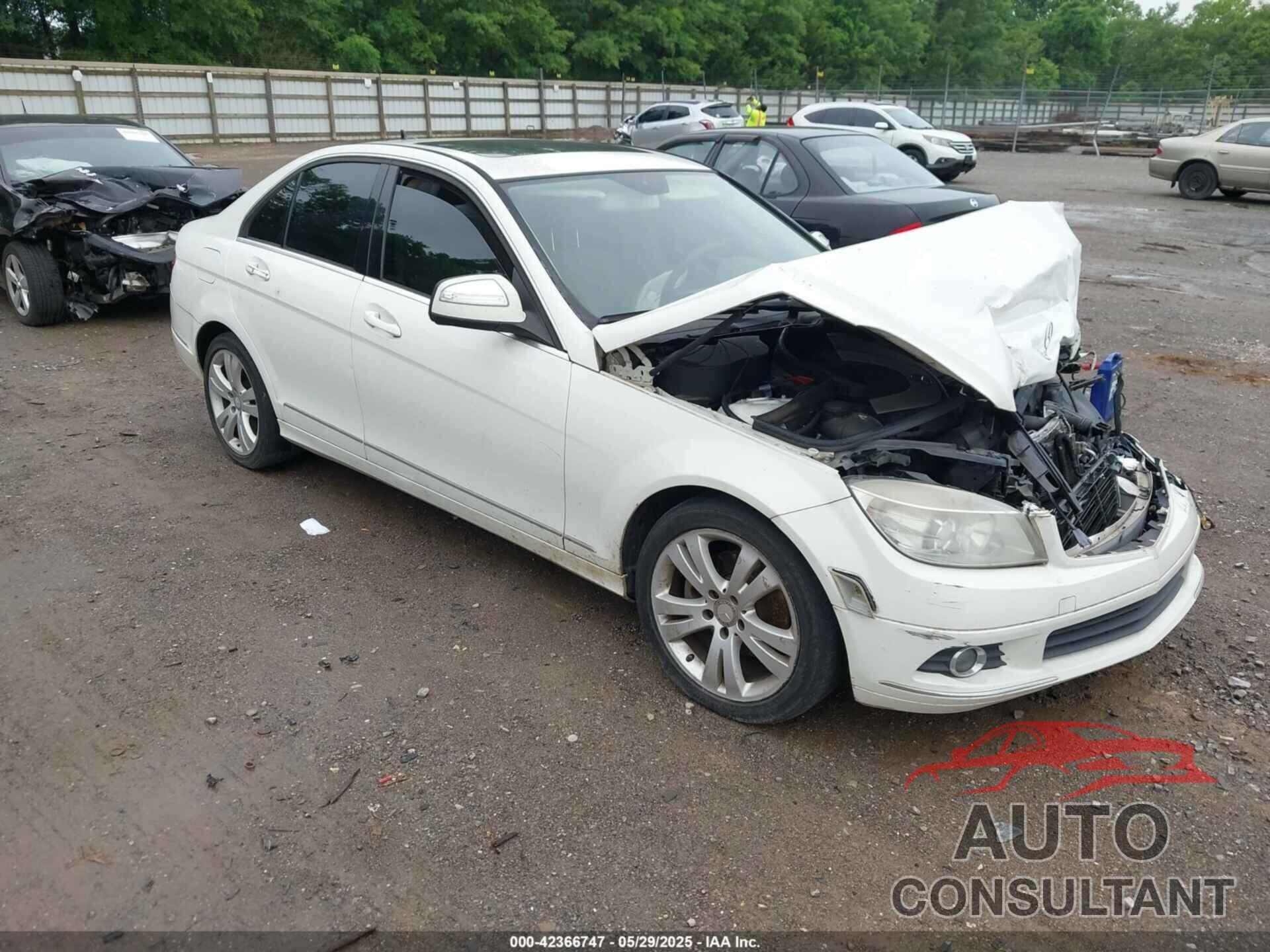 MERCEDES-BENZ C 300 2009 - WDDGF54X89R048281