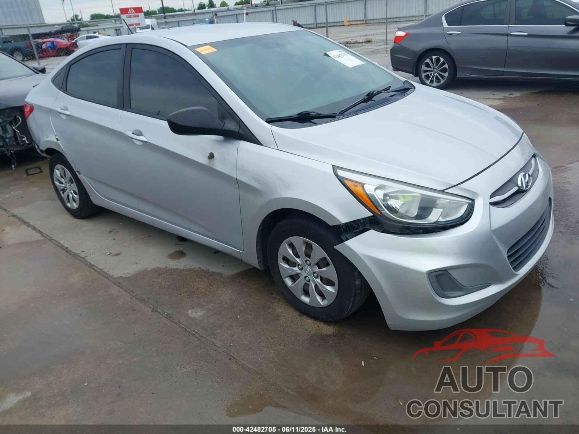 HYUNDAI ACCENT 2017 - KMHCT4AE3HU273486