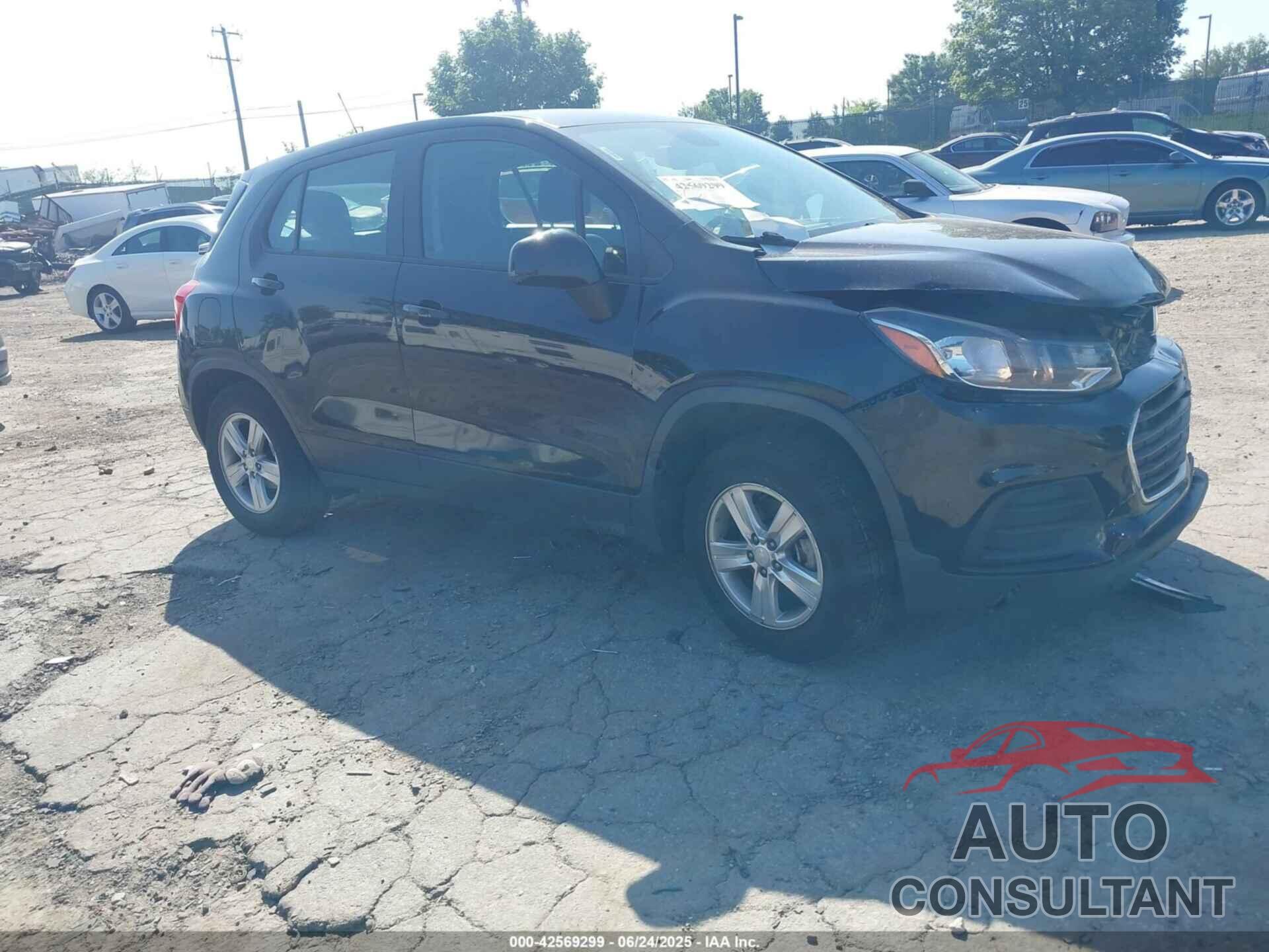 CHEVROLET TRAX 2018 - 3GNCJNSB3JL310807