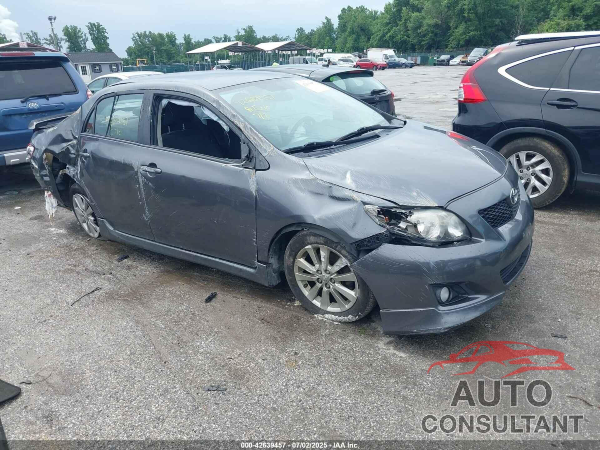 TOYOTA COROLLA 2010 - 2T1BU4EE3AC293179