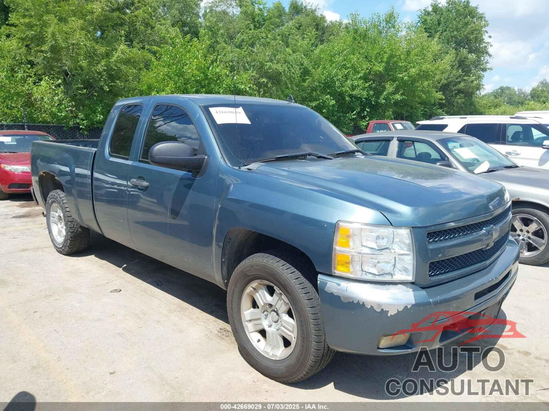 CHEVROLET SILVERADO 1500 2012 - 1GCRKSE7XCZ312555
