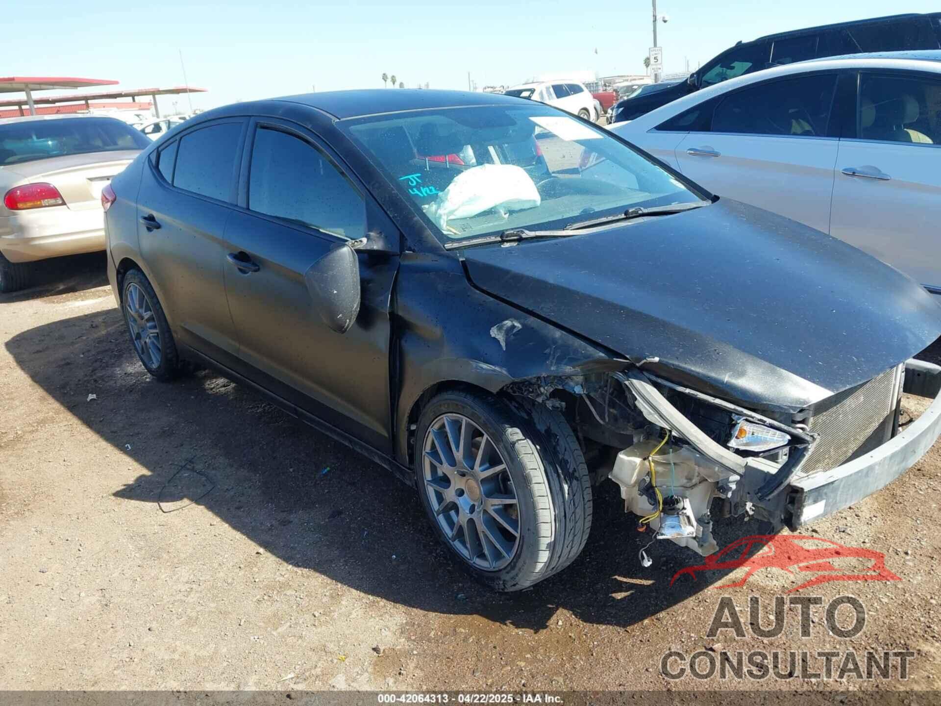 HYUNDAI ELANTRA 2017 - 5NPD84LF1HH193663