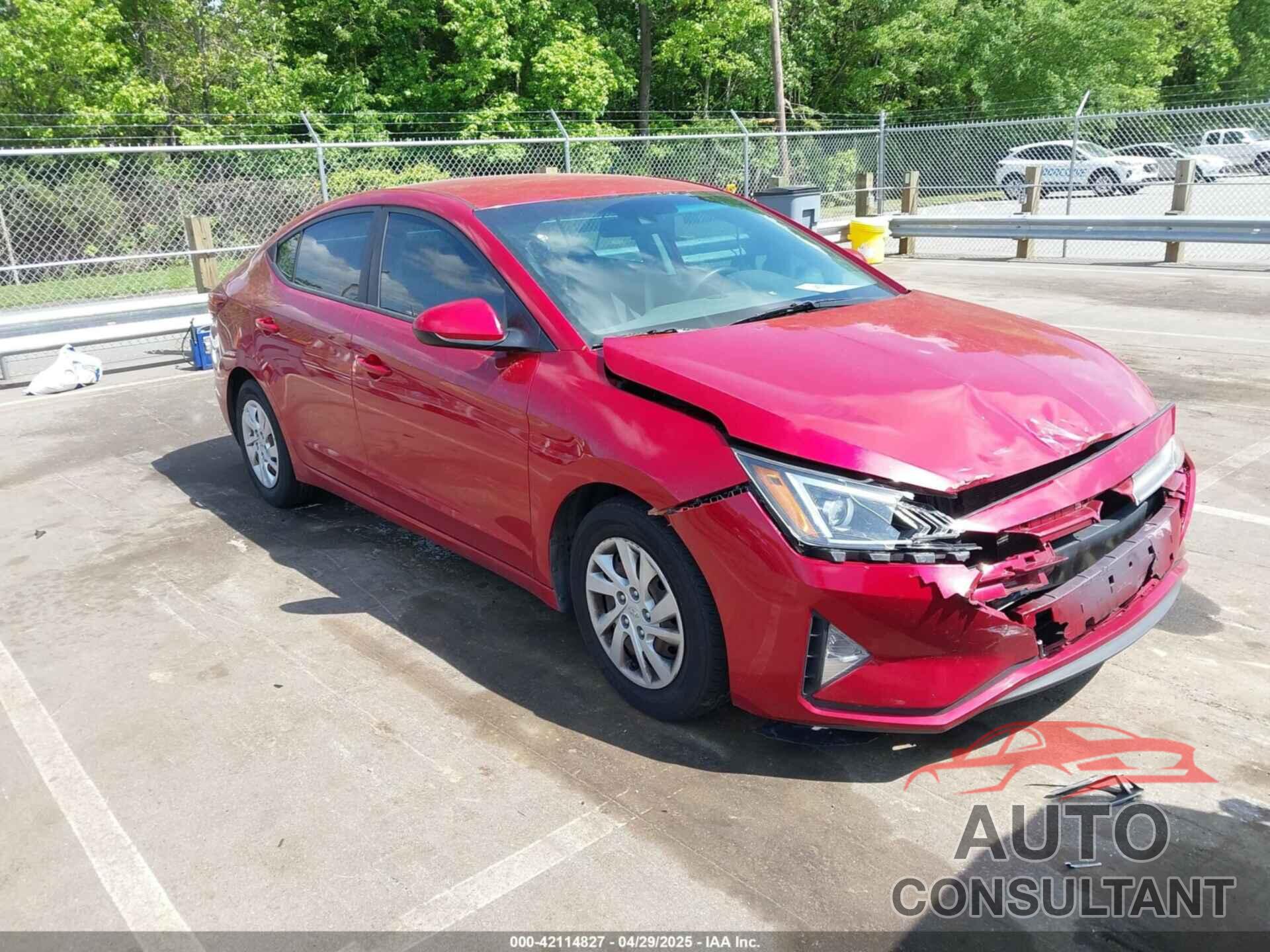 HYUNDAI ELANTRA 2020 - 5NPD74LF5LH523929