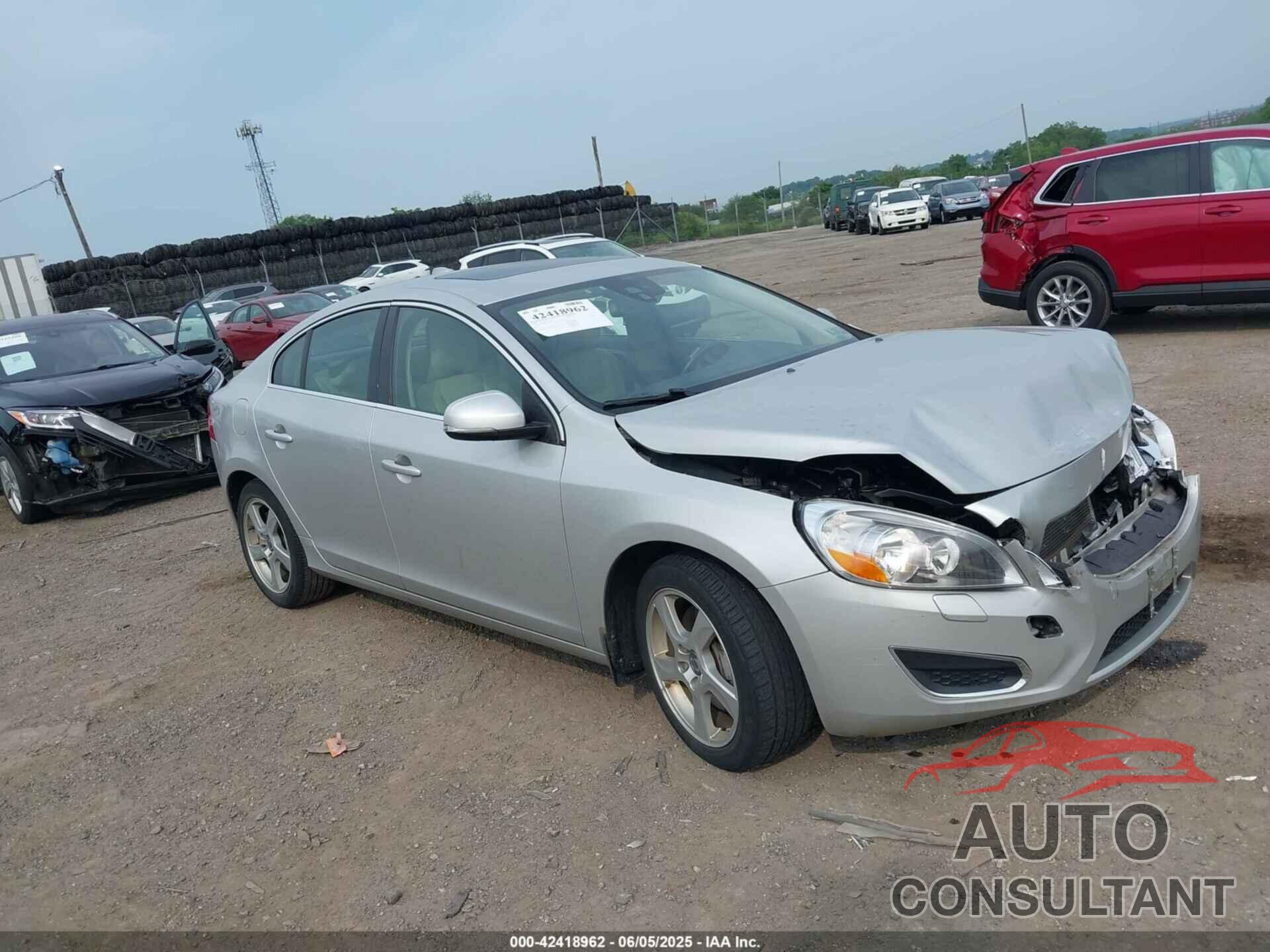 VOLVO S60 2012 - YV1622FS2C2092238