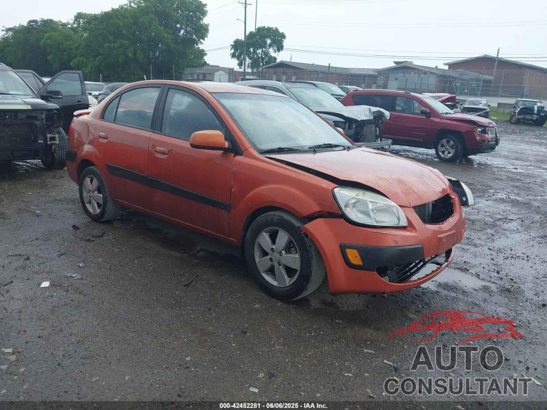 KIA RIO 2009 - KNADE223496530615
