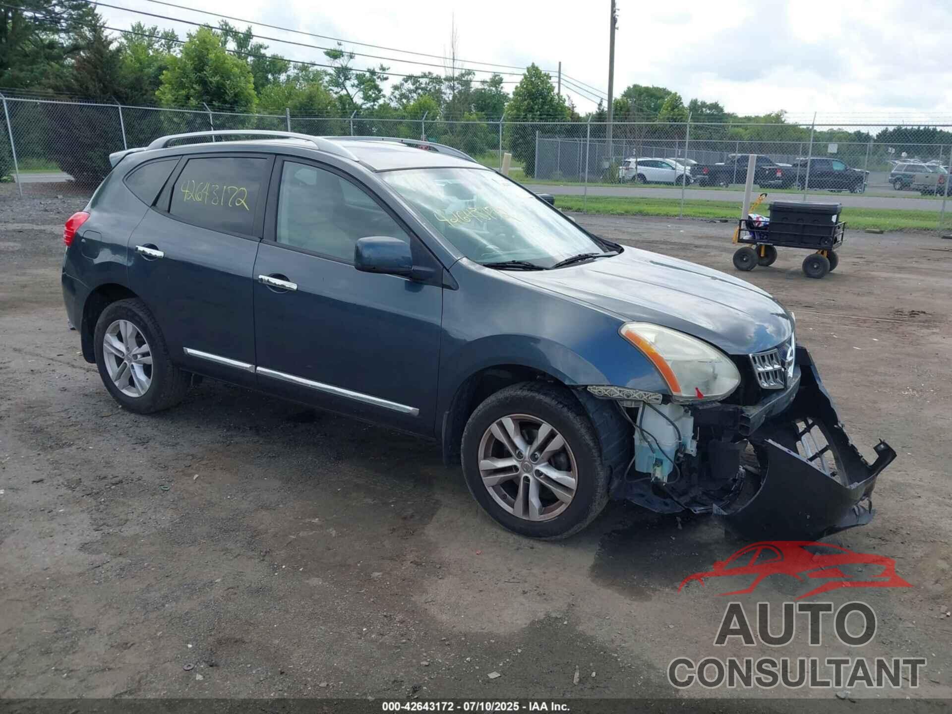 NISSAN ROGUE 2012 - JN8AS5MV2CW702960