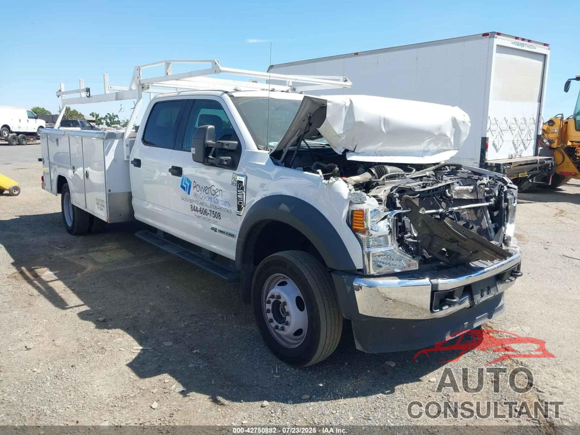 FORD F-550 CHASSIS 2021 - 1FD0W5HT8MEC54621