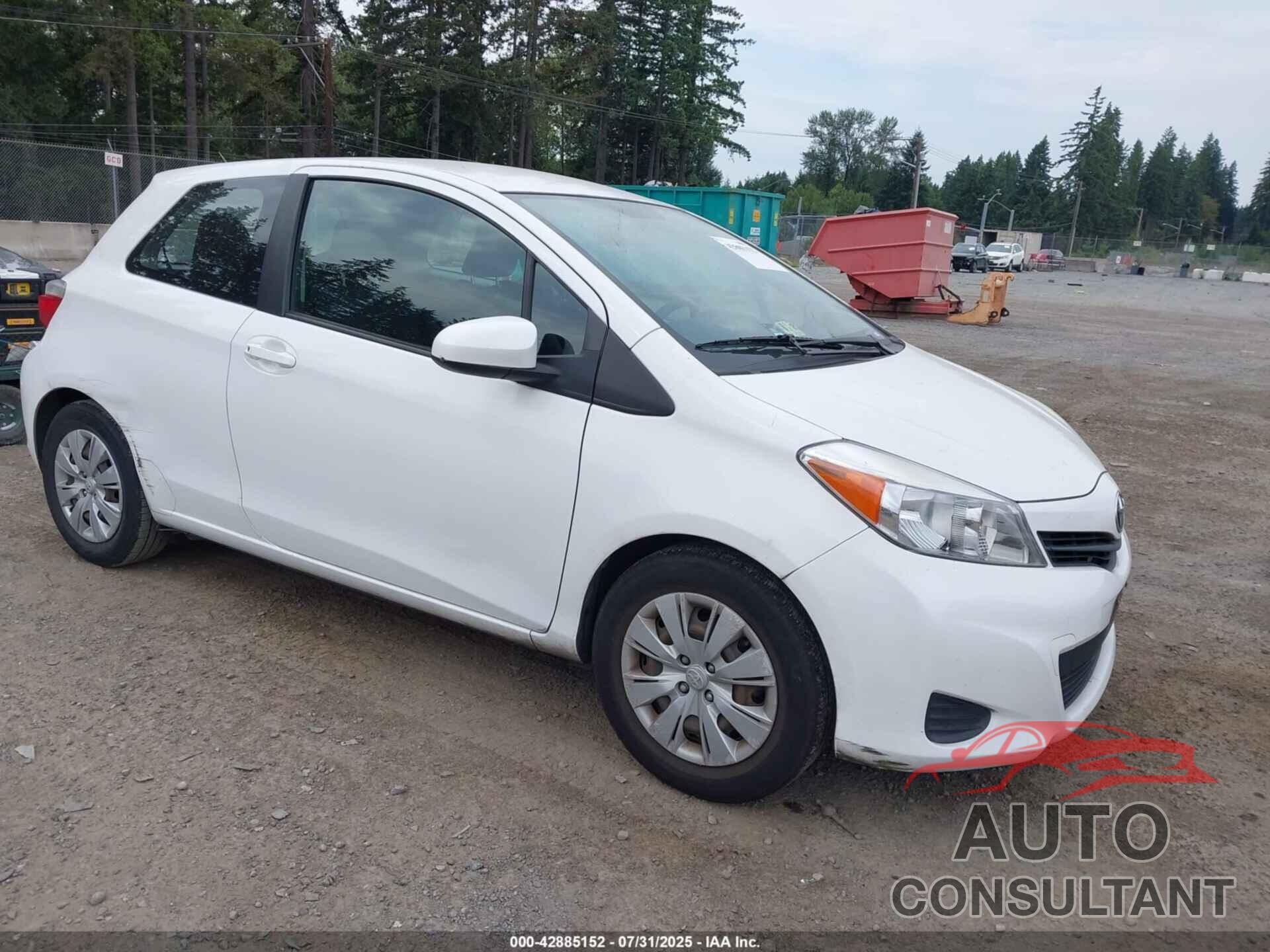 TOYOTA YARIS 2014 - VNKJTUD34EA012944