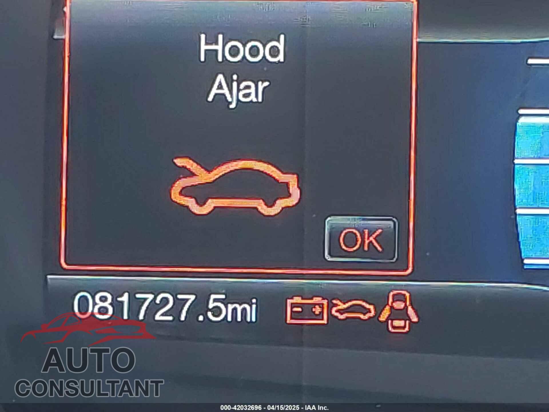 FORD EDGE 2017 - 2FMPK3J8XHBB97005