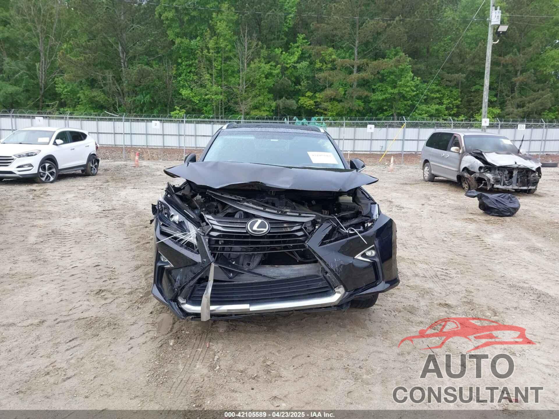LEXUS RX 350 2016 - 2T2ZZMCA8GC005158