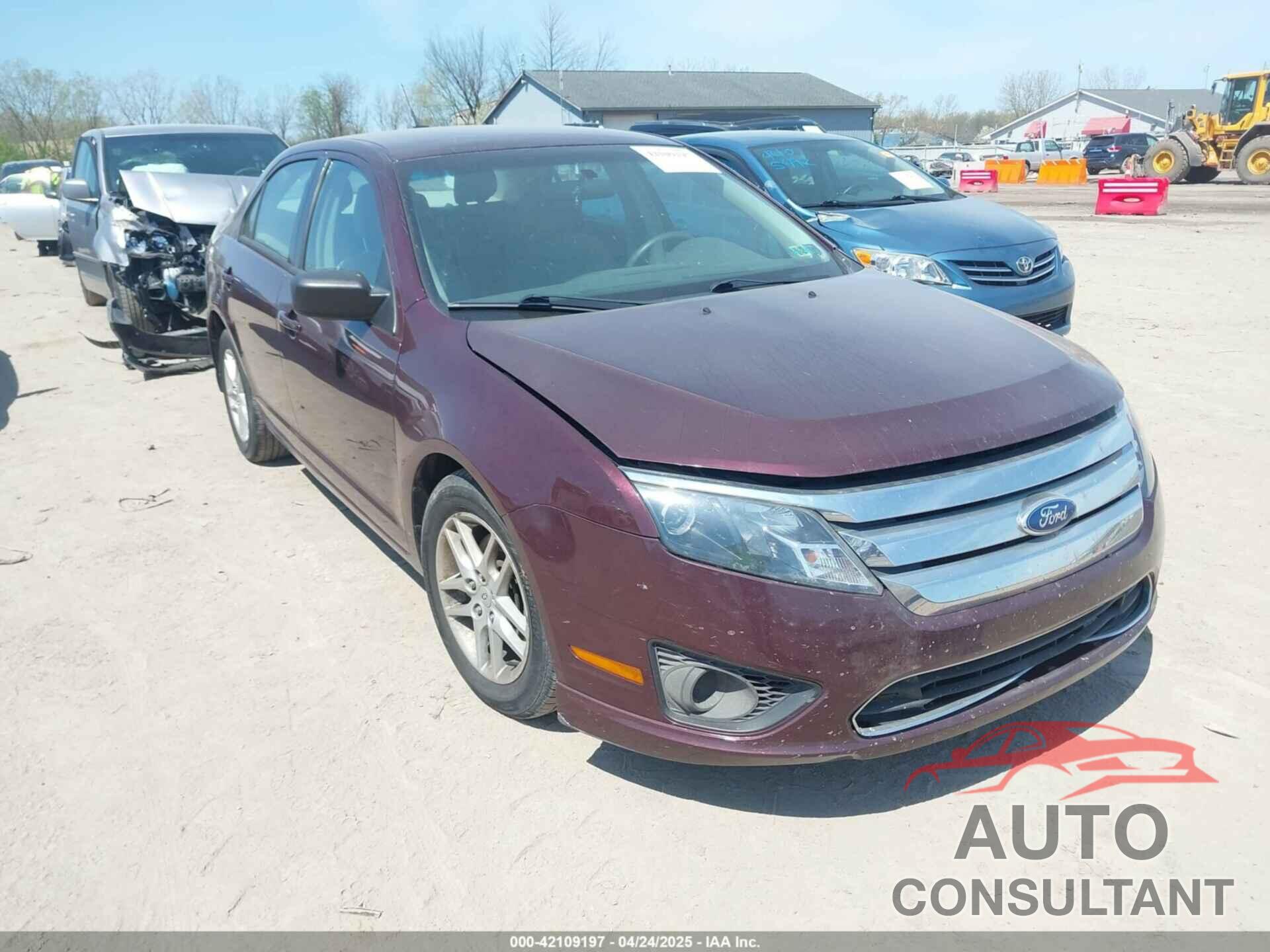 FORD FUSION 2011 - 3FAHP0GA7BR296365