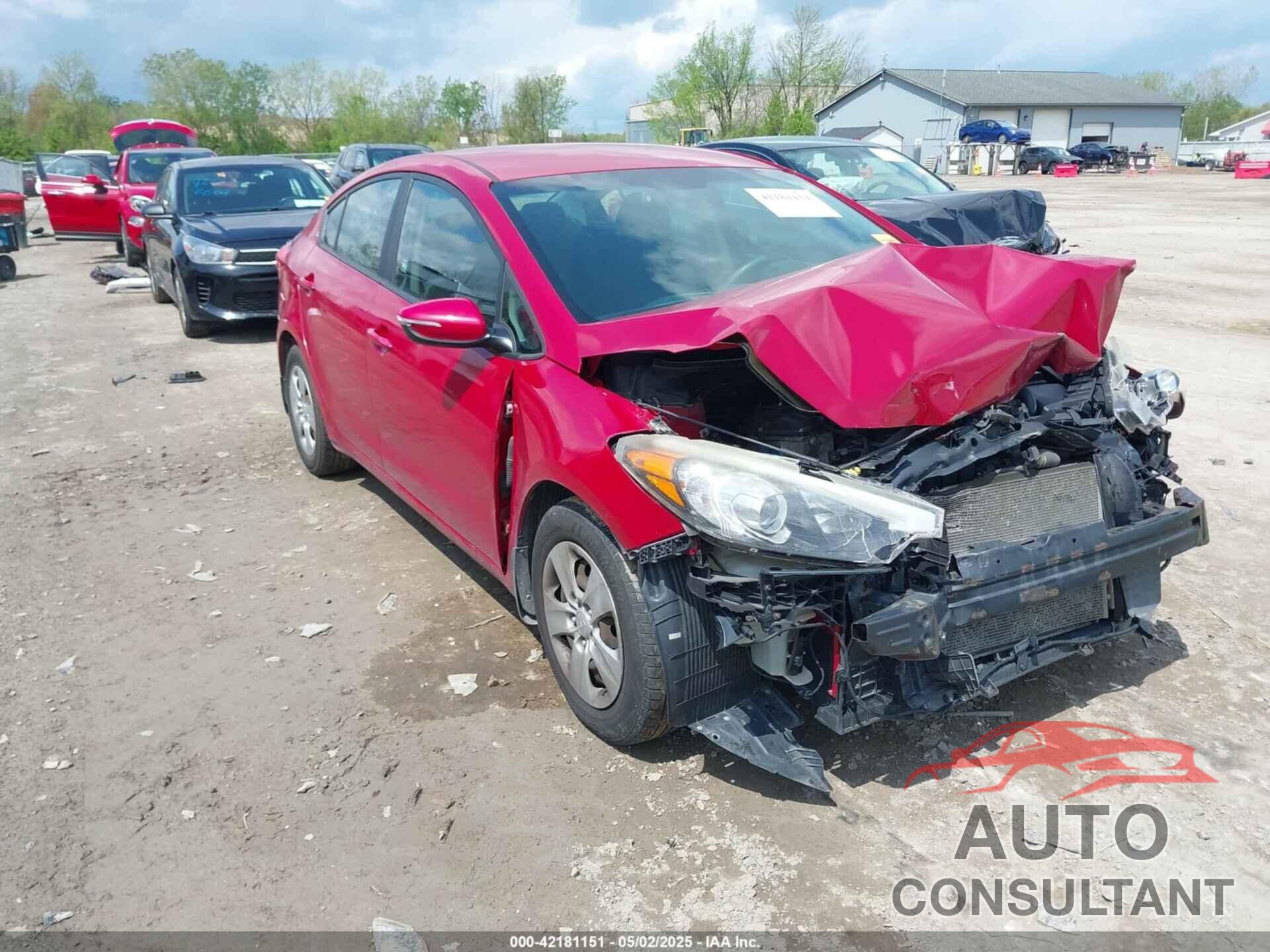 KIA FORTE 2015 - KNAFX4A66F5436800