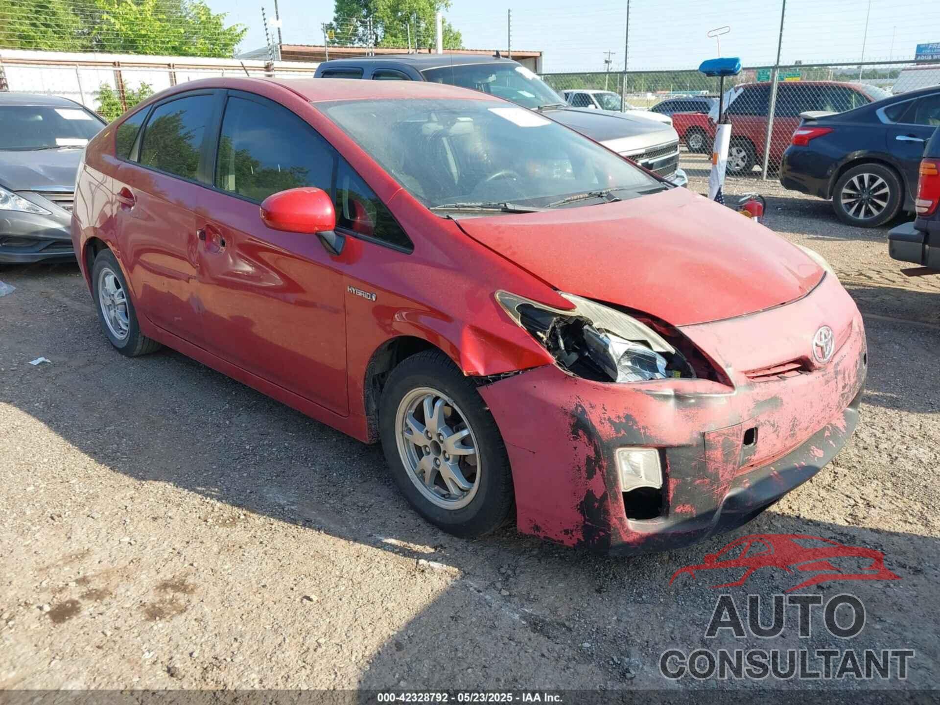 TOYOTA PRIUS 2010 - JTDKN3DU5A5065407