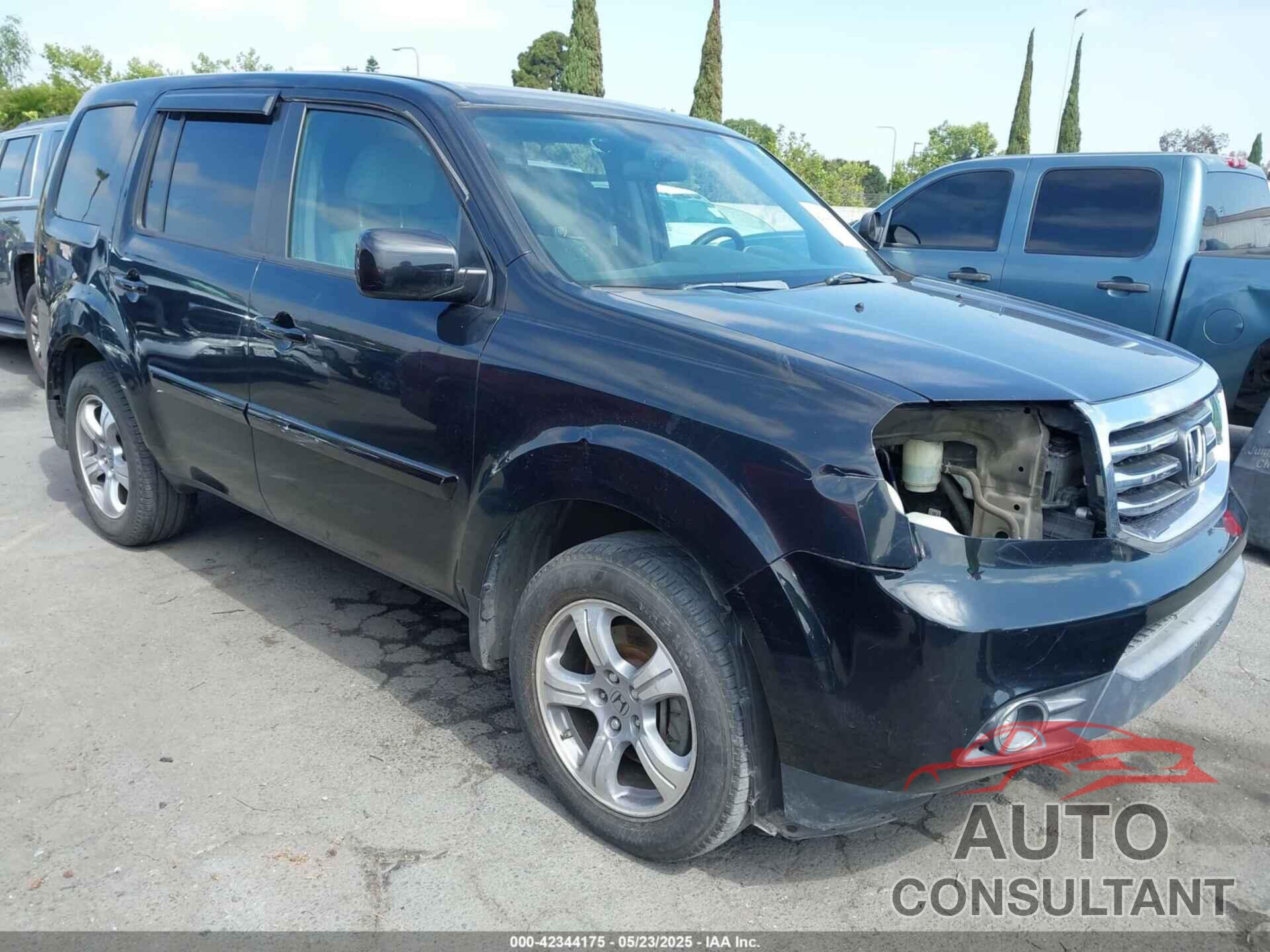 HONDA PILOT 2014 - 5FNYF3H47EB010222