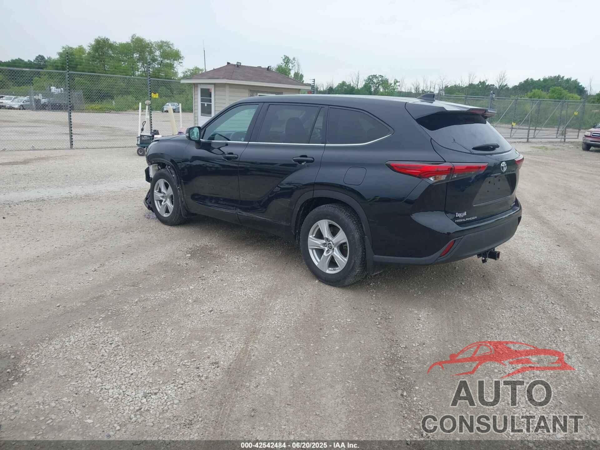TOYOTA HIGHLANDER 2020 - 5TDBZRBH1LS507559