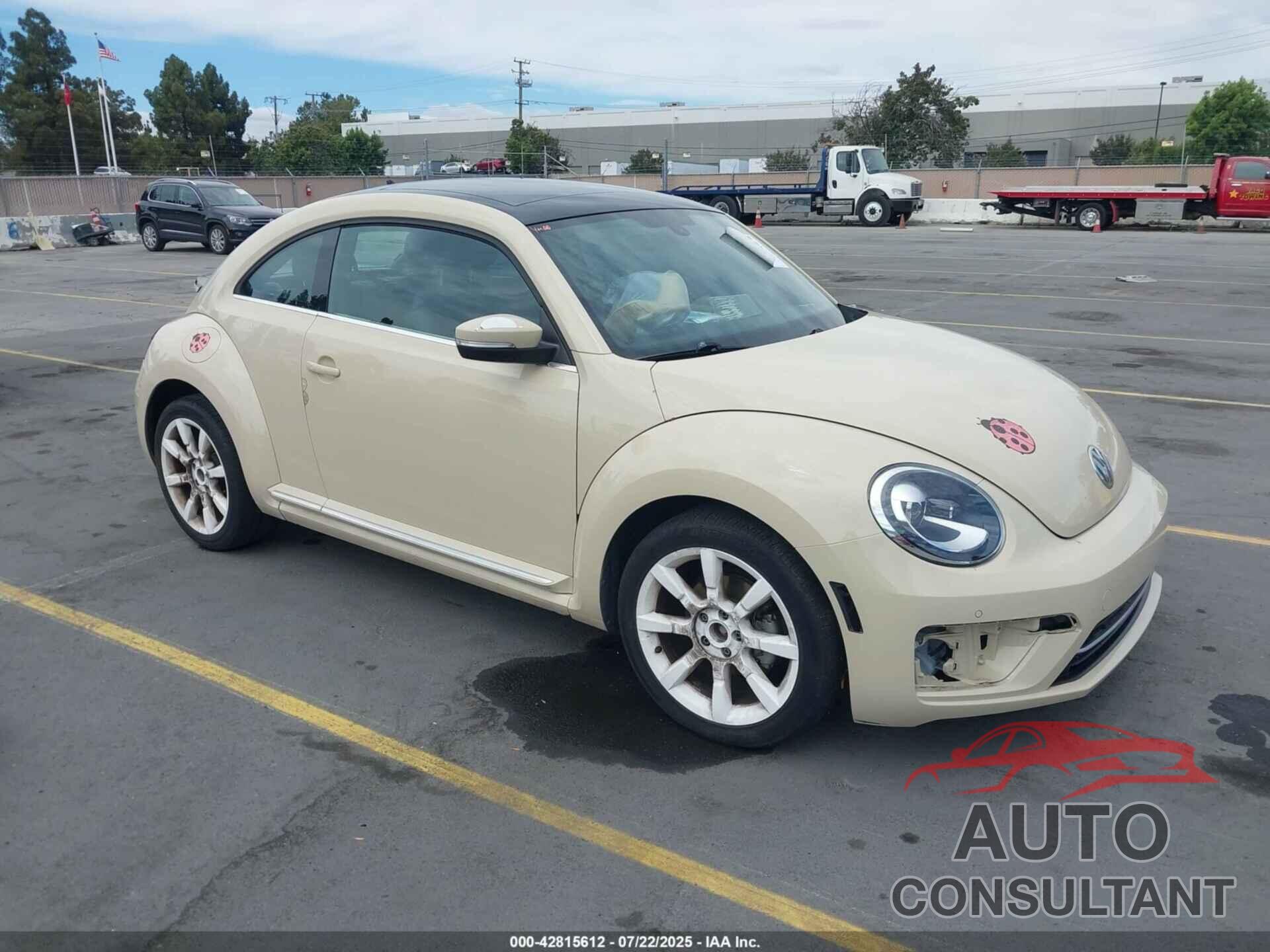 VOLKSWAGEN BEETLE 2019 - 3VWFD7AT2KM701216