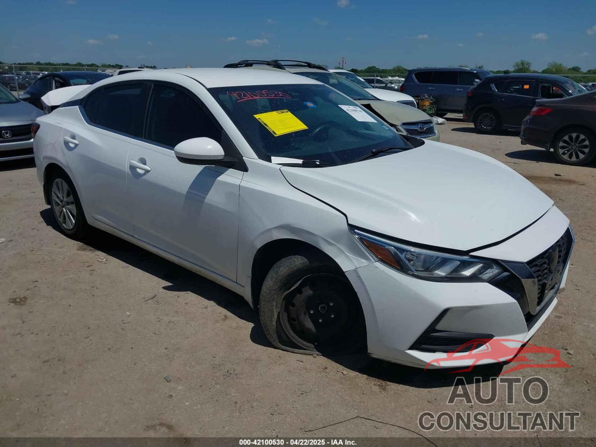 NISSAN SENTRA 2022 - 3N1AB8BV9NY238631