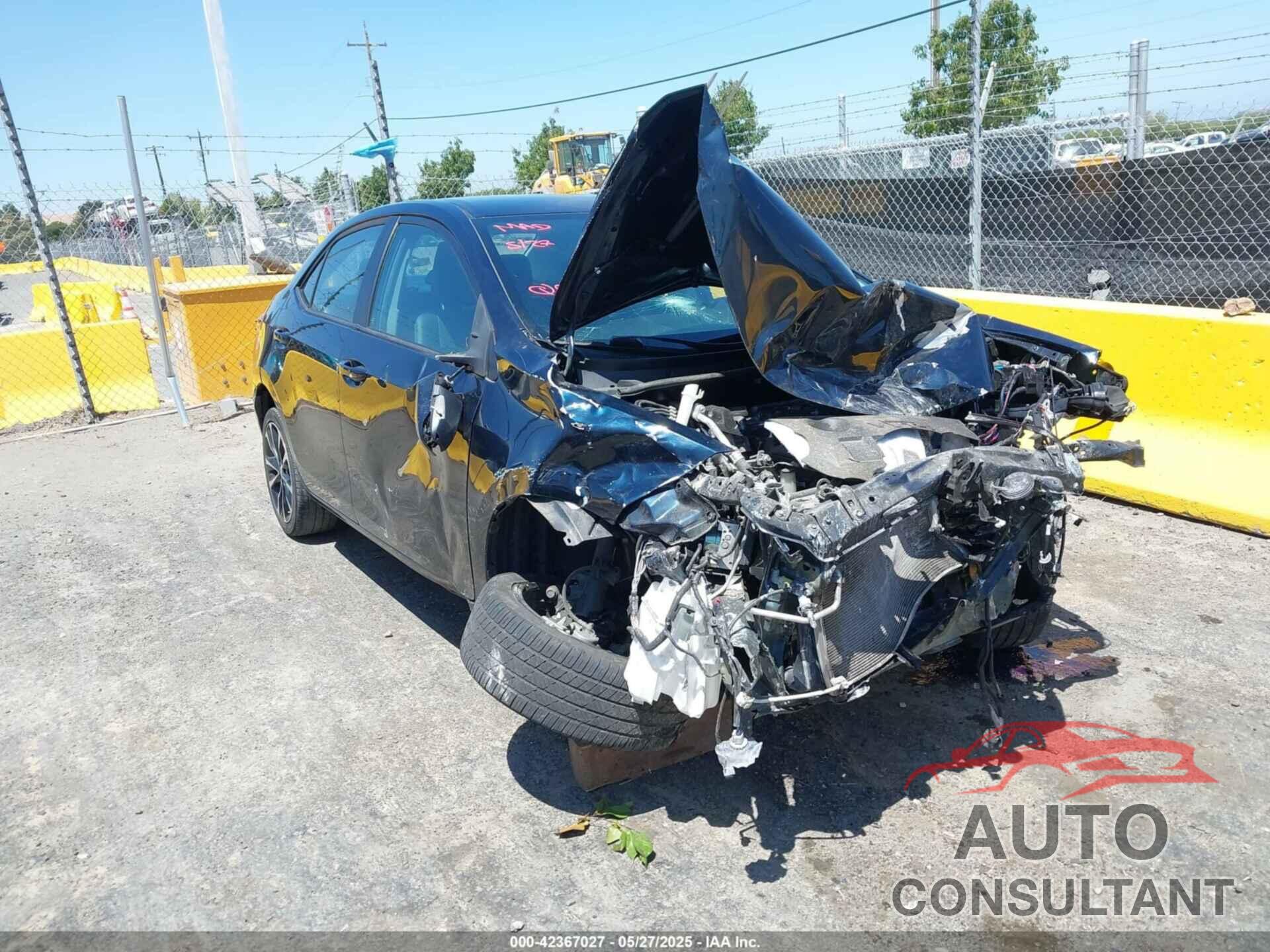 TOYOTA COROLLA 2019 - 2T1BURHE0KC222385