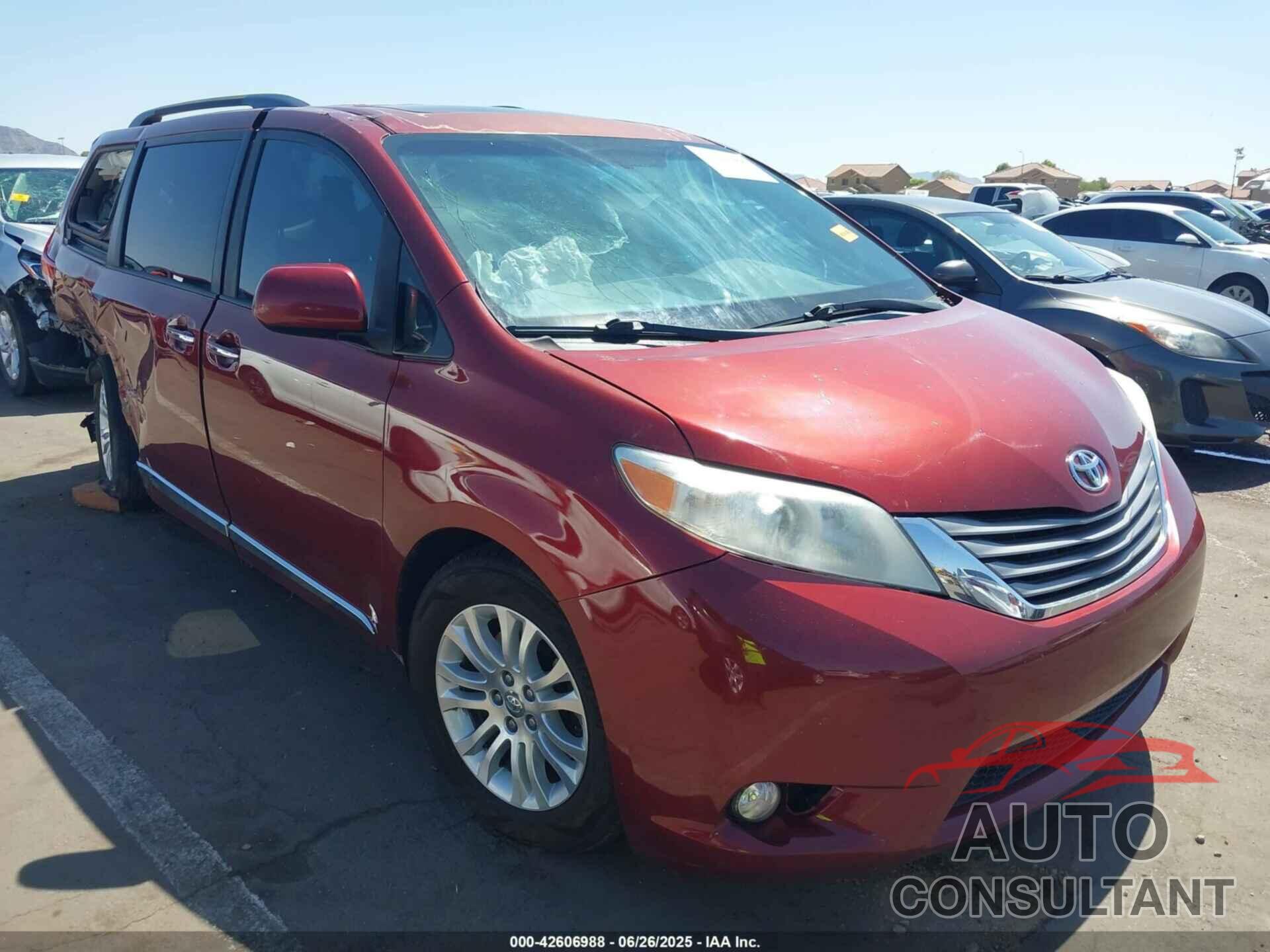 TOYOTA SIENNA 2014 - 5TDYK3DC9ES451578