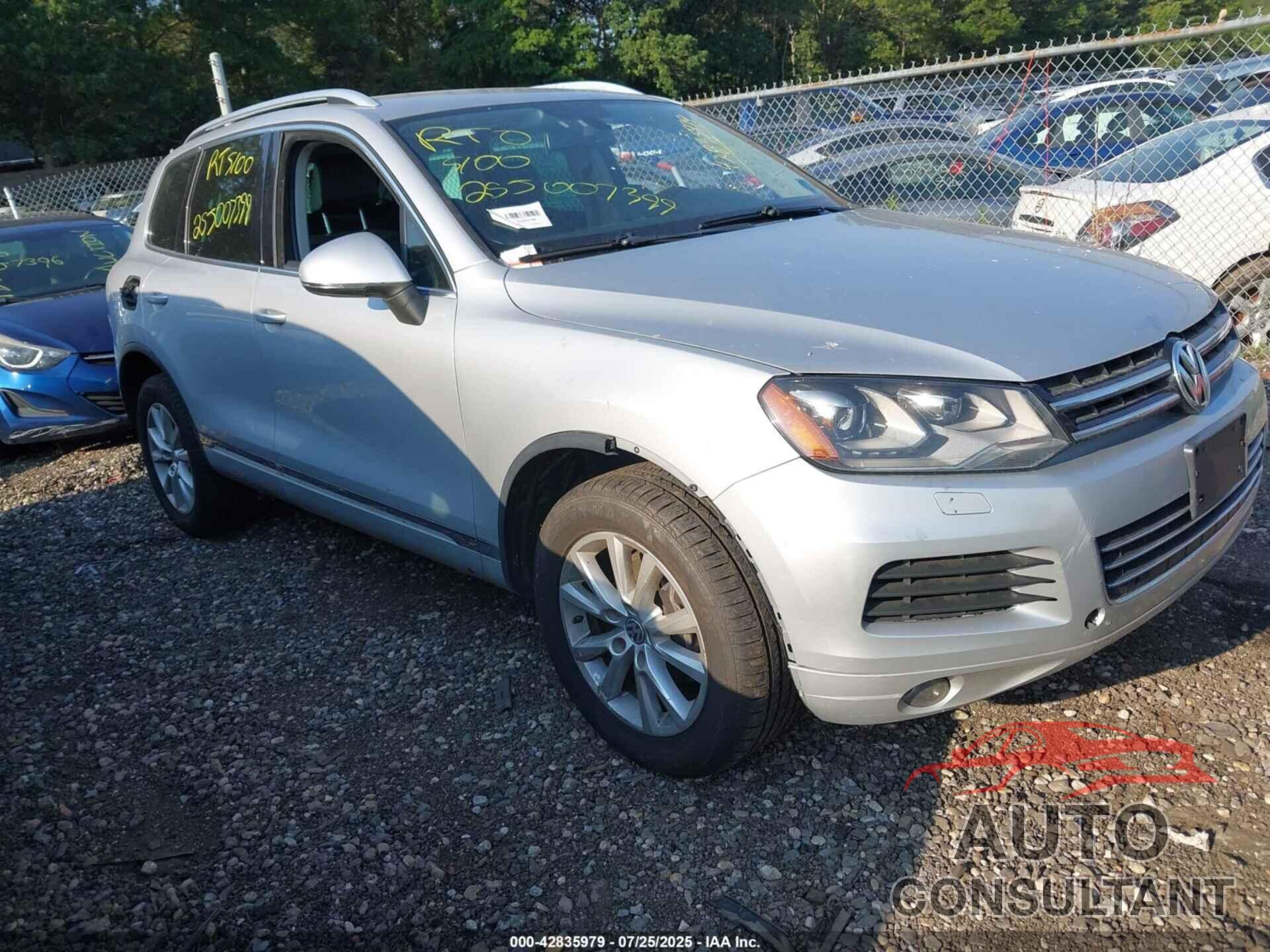VOLKSWAGEN TOUAREG 2014 - WVGEF9BPXED005687