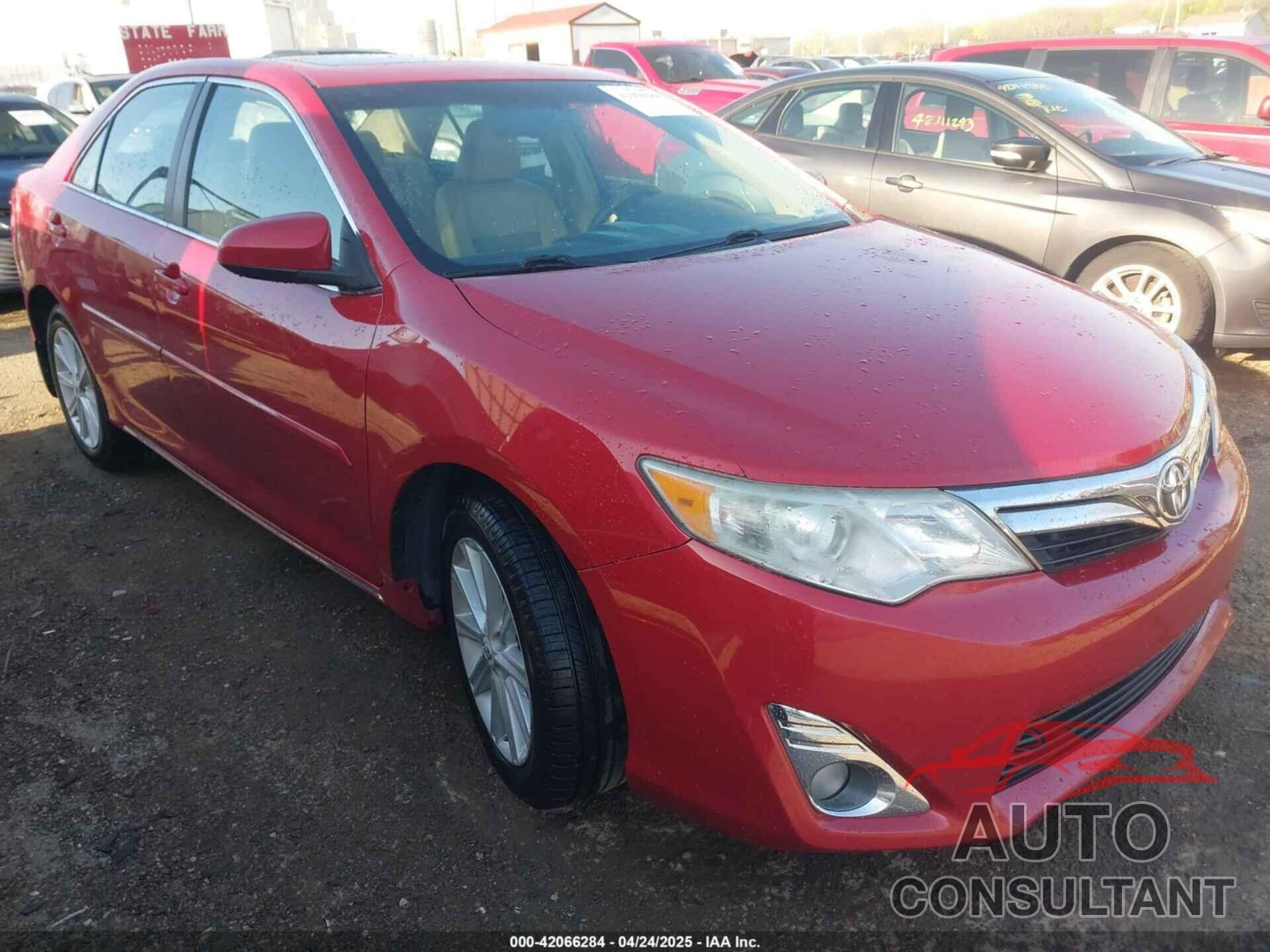 TOYOTA CAMRY 2012 - 4T1BK1FK3CU523314