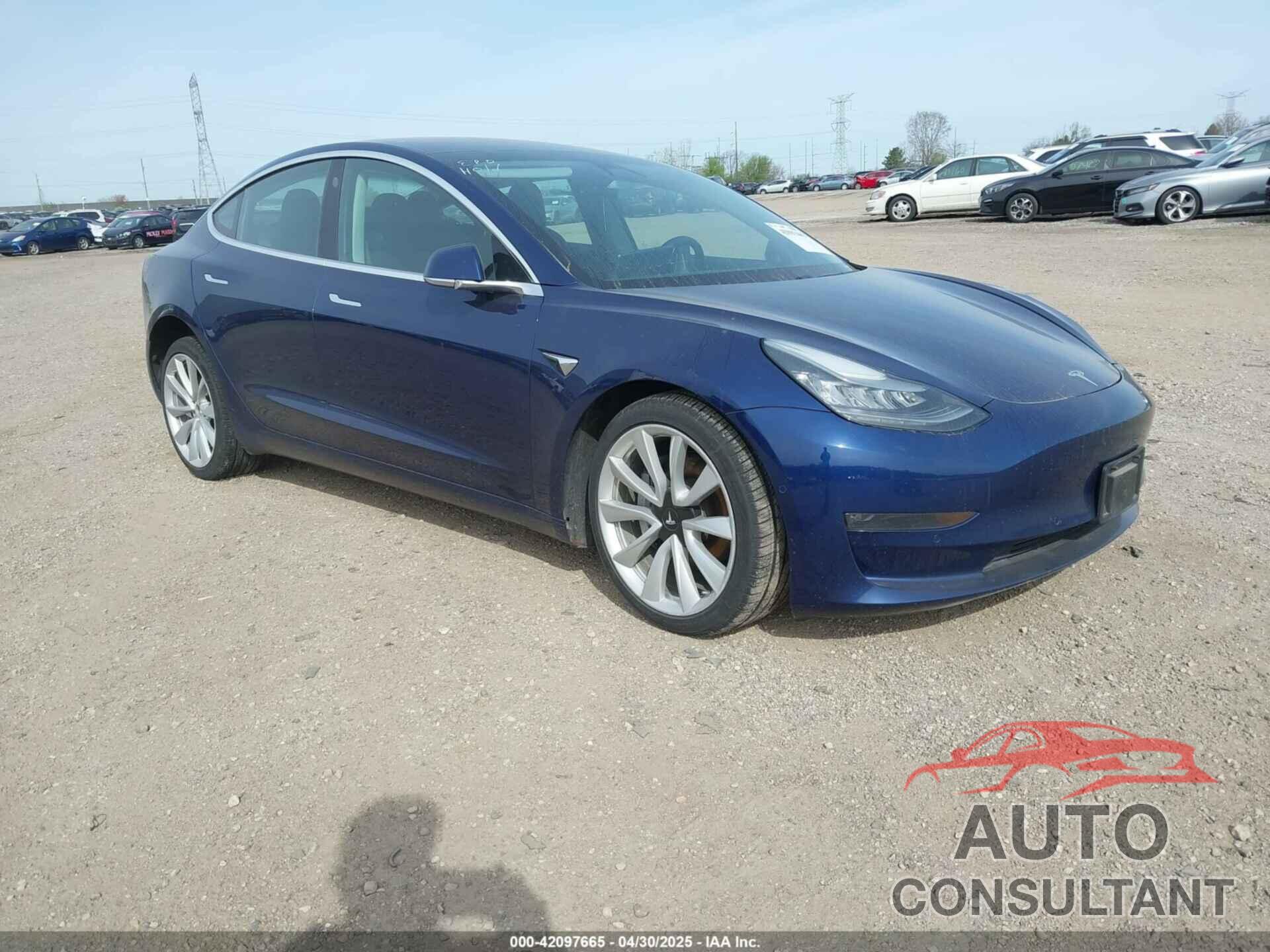 TESLA MODEL 3 2018 - 5YJ3E1EB7JF088224