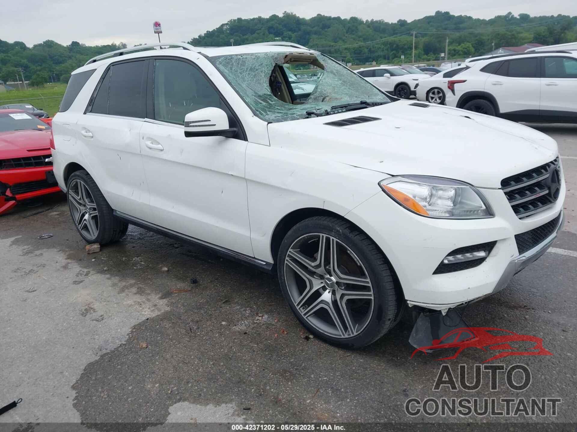 MERCEDES-BENZ ML 350 2015 - 4JGDA5HB9FA447877