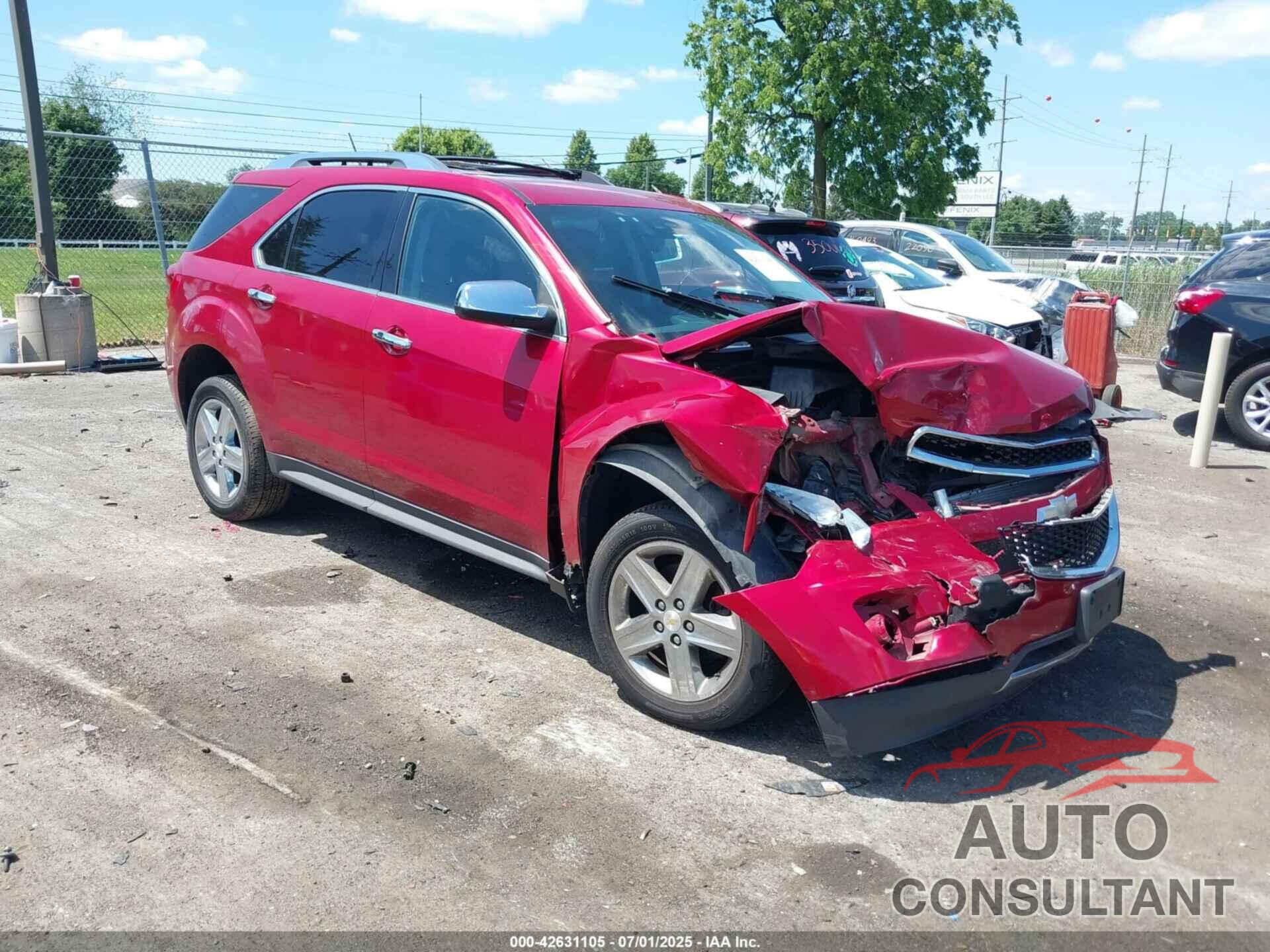 CHEVROLET EQUINOX 2015 - 2GNFLDE31F6431451
