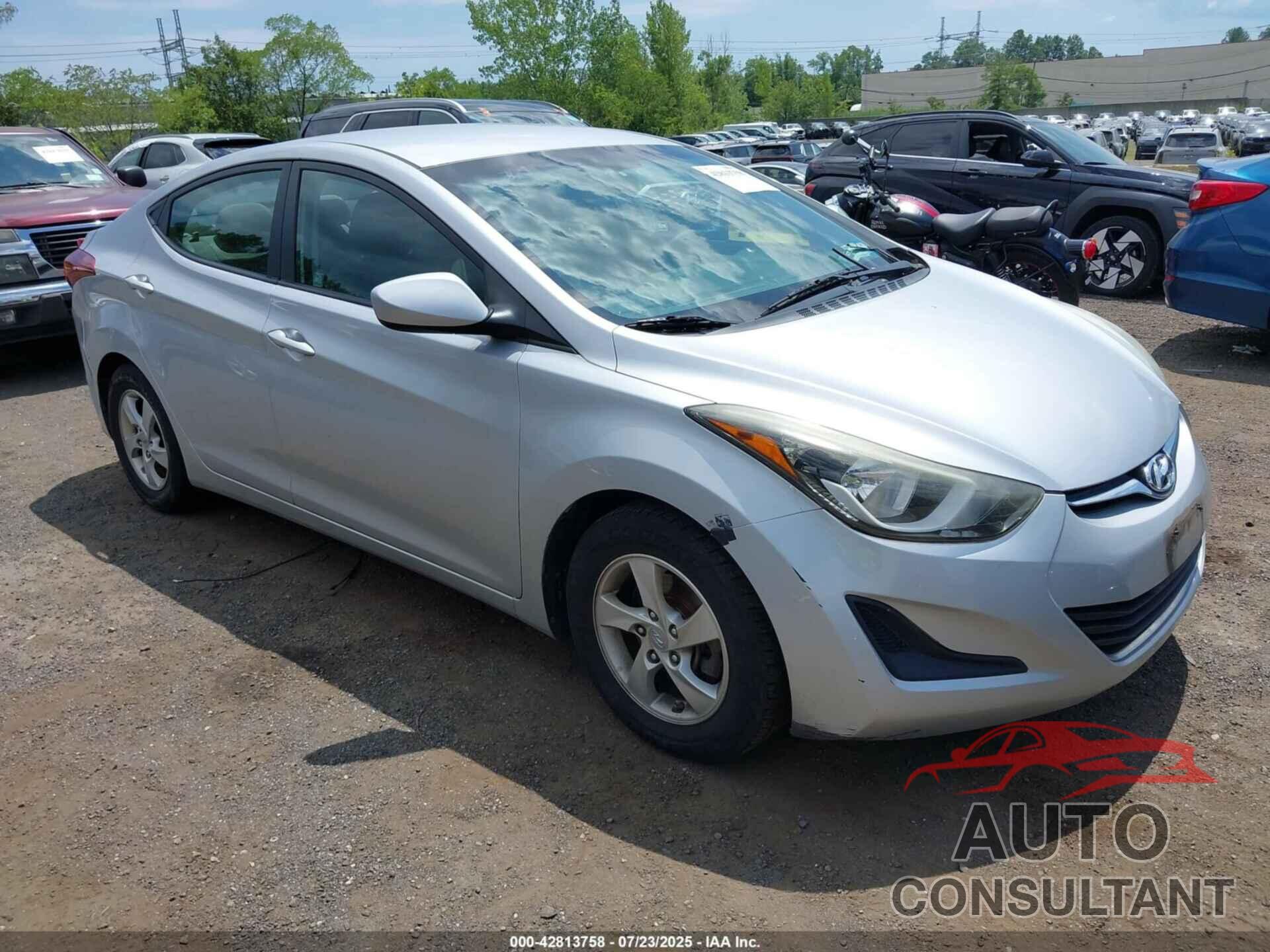HYUNDAI ELANTRA 2014 - 5NPDH4AE0EH479770