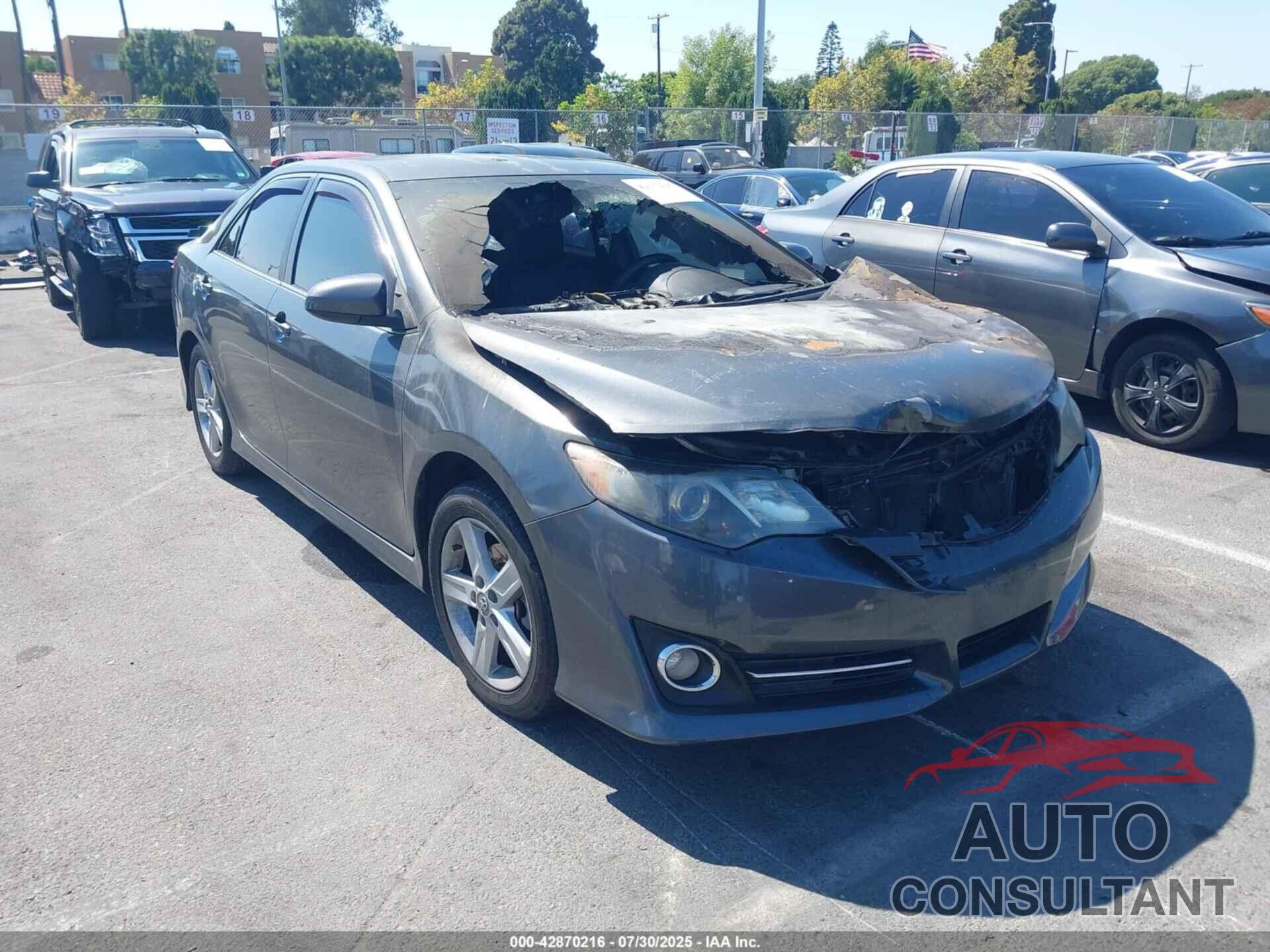 TOYOTA CAMRY 2012 - 4T1BF1FKXCU179694
