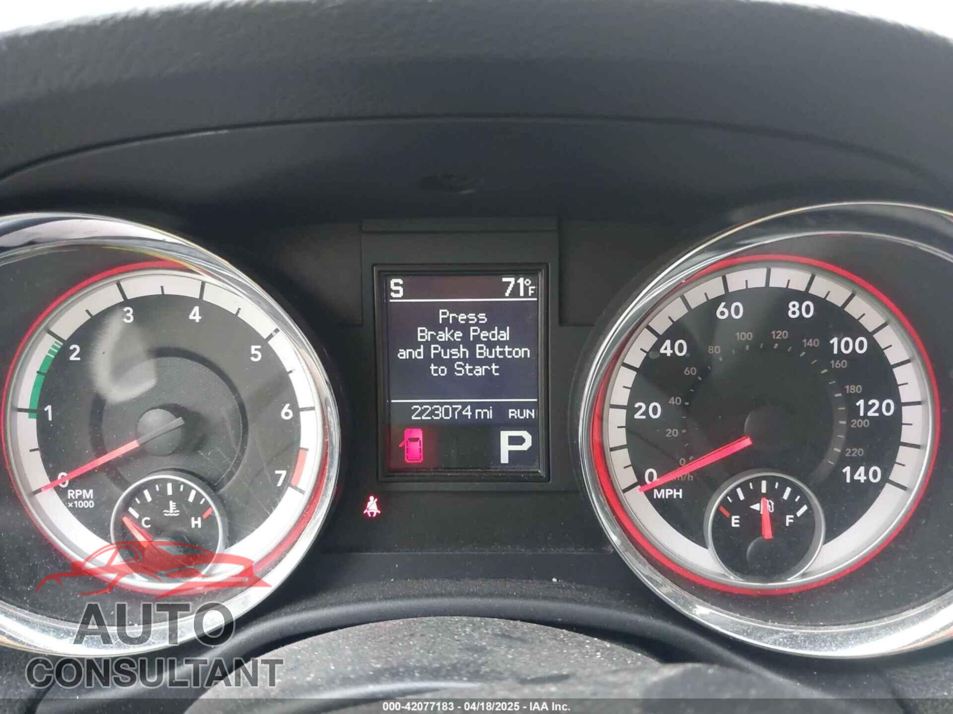 DODGE DURANGO 2011 - 1D4RE4GG0BC680070