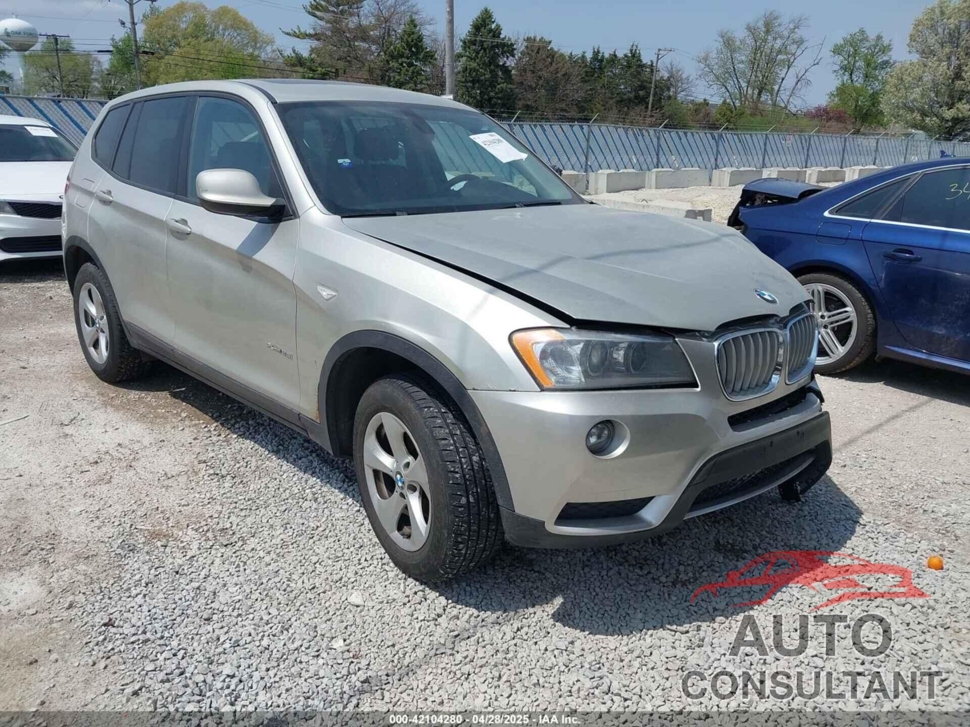 BMW X3 2011 - 5UXWX5C58BL715568