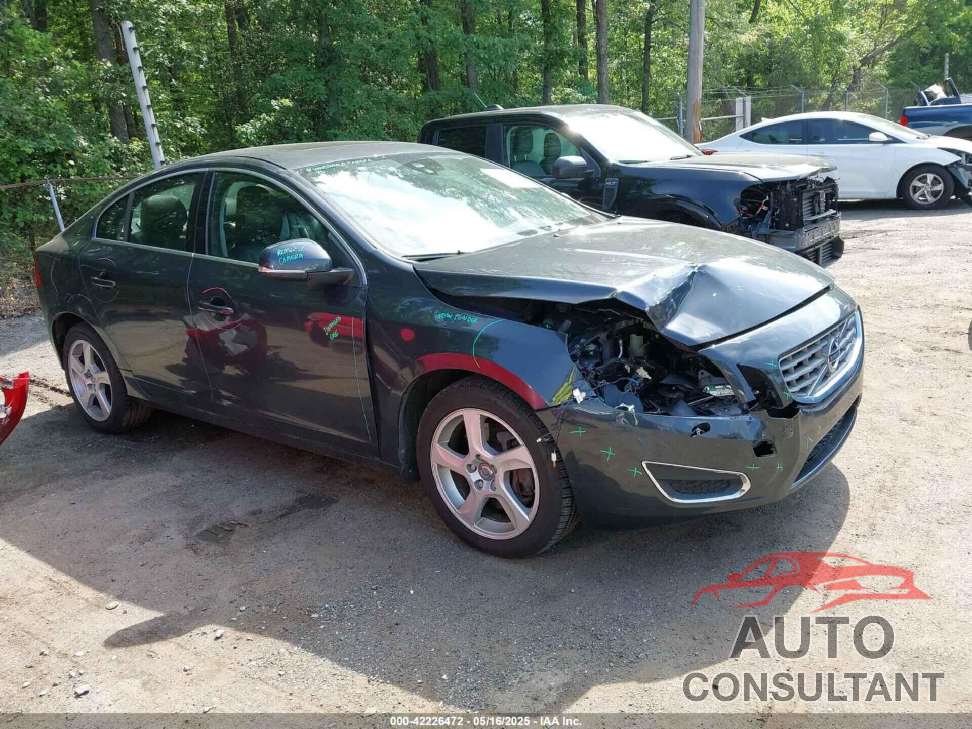 VOLVO S60 2013 - YV1612FS8D2209602