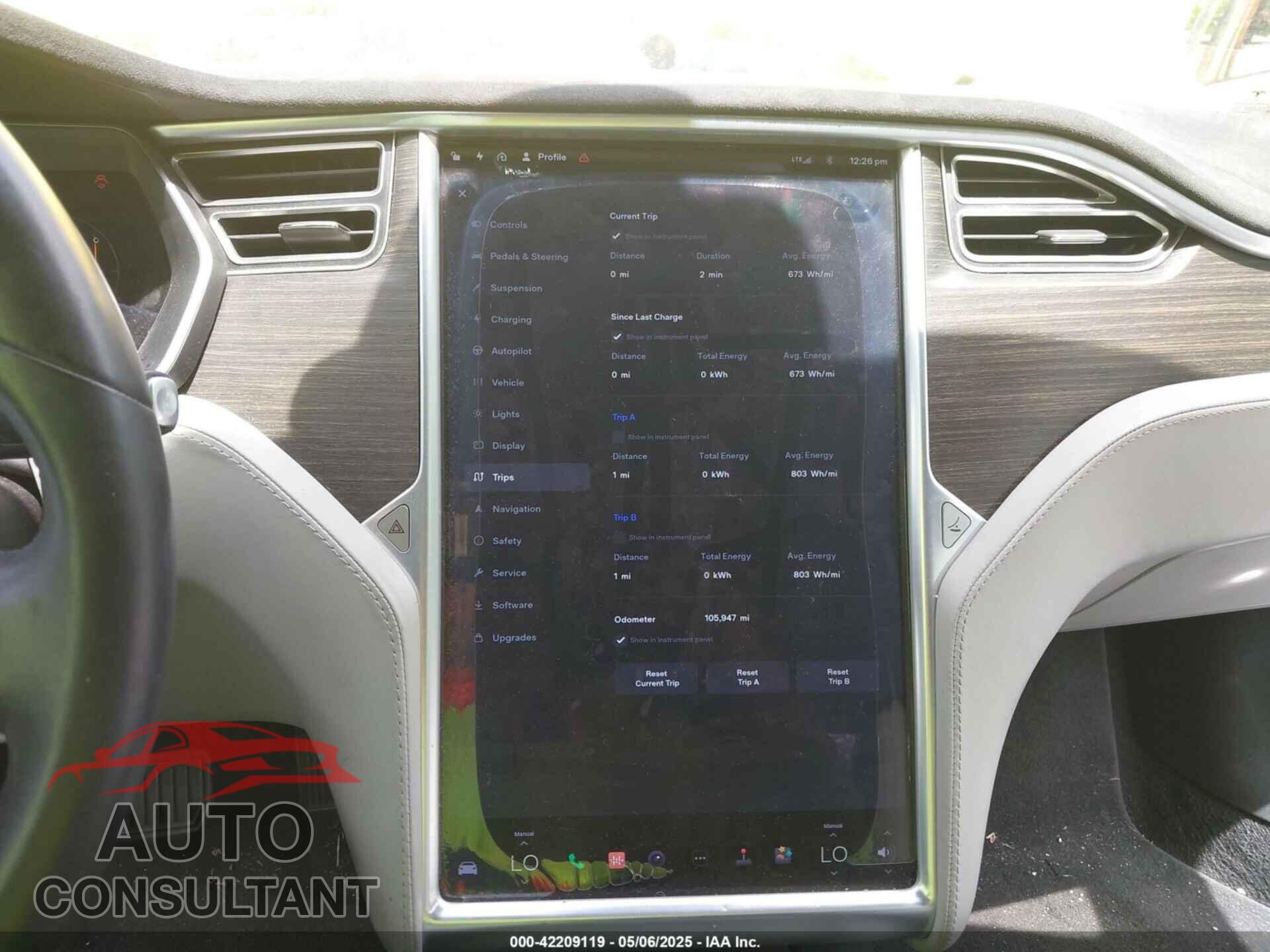 TESLA MODEL S 2016 - 5YJSA1E14GF141579