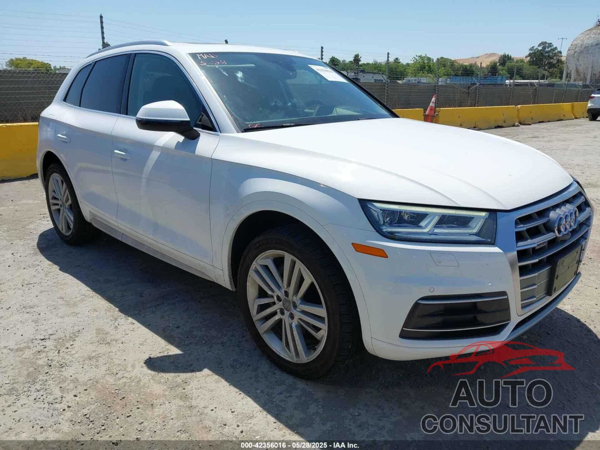 AUDI Q5 2018 - WA1CNAFYXJ2228184